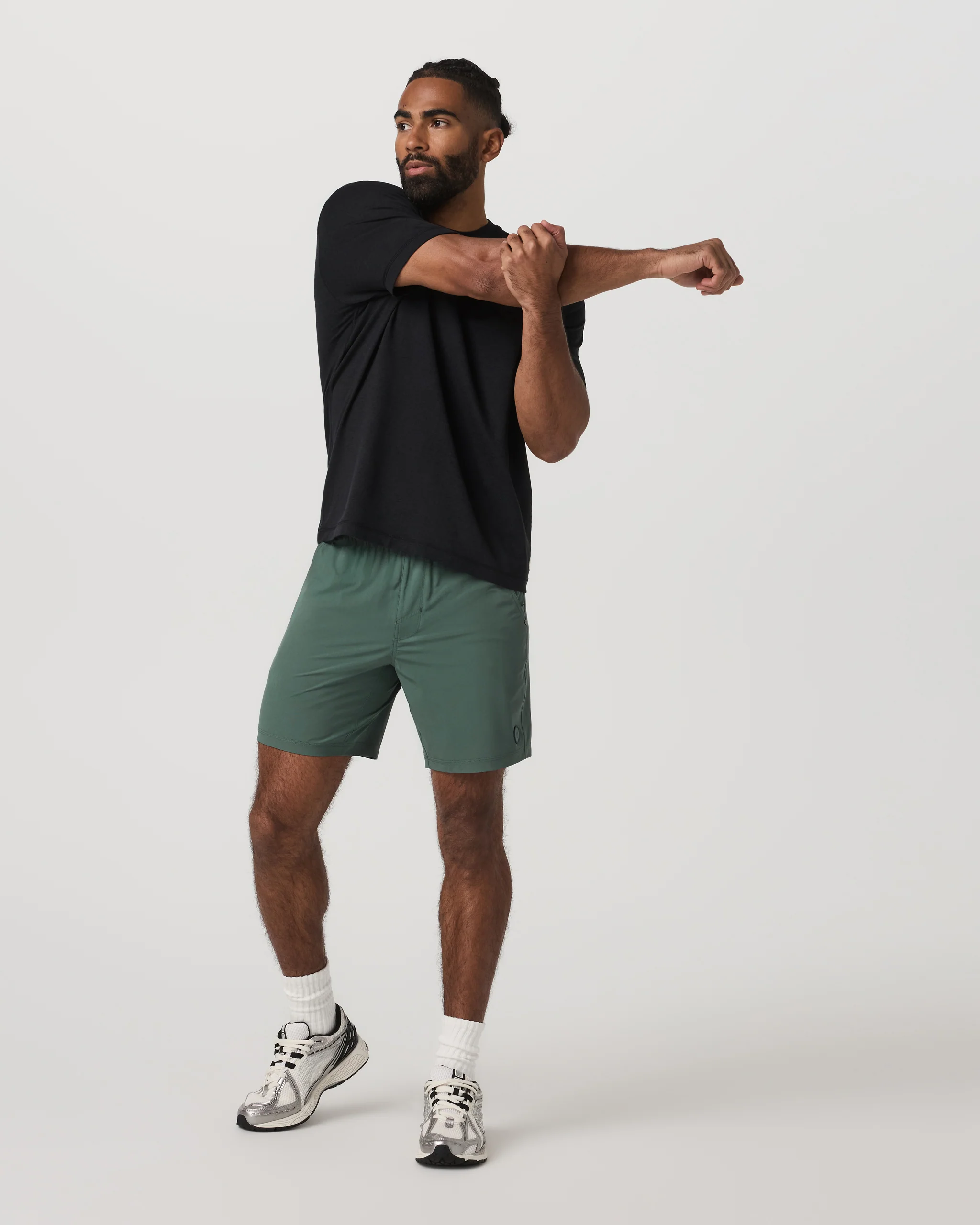 13391-kore-short-unlined-7-agate-green-tonal-1.webp Kore Short Unlined 7" | Agate Green Tonal