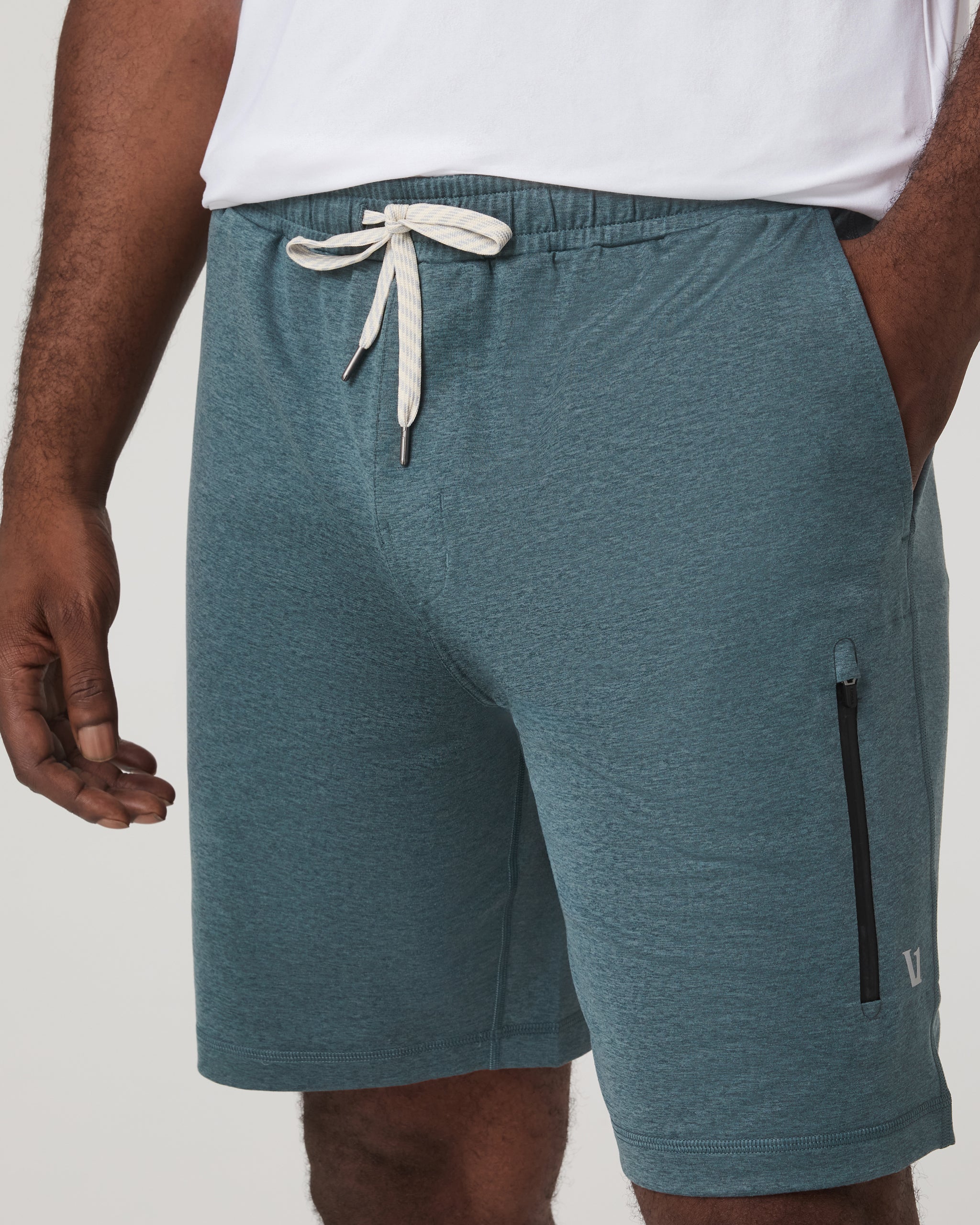 Sunday Performance Short 8" | Blue Sea Heather