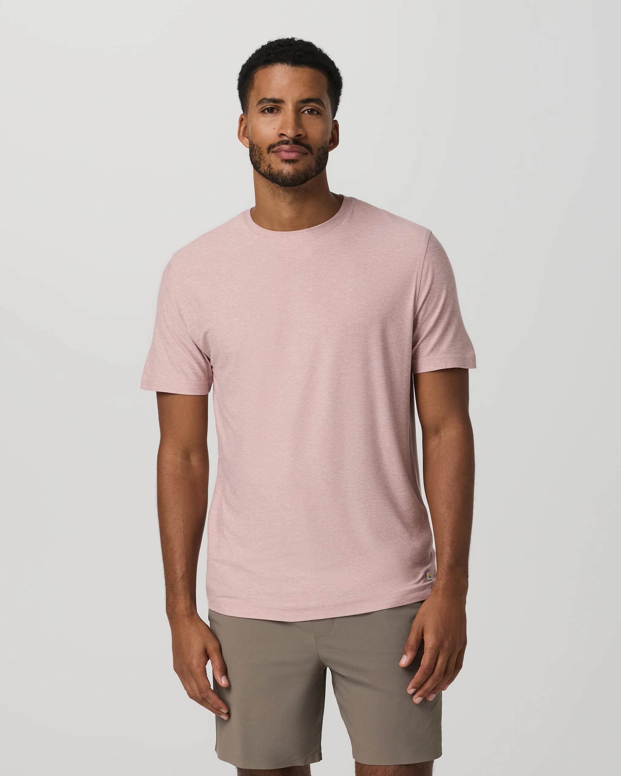 13415-strato-tech-tee-faded-rose-heather-1.webp Strato Tech Tee | Faded Rose Heather