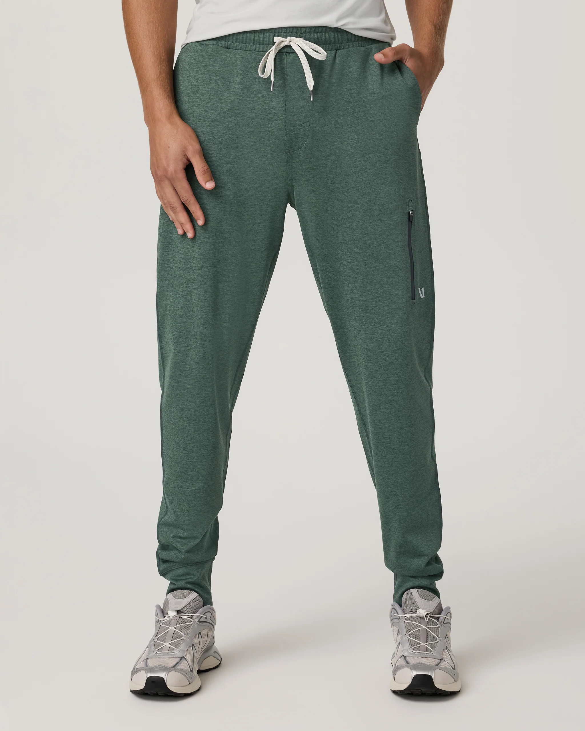 Sunday Performance Jogger - Long | Agate Green Heather
