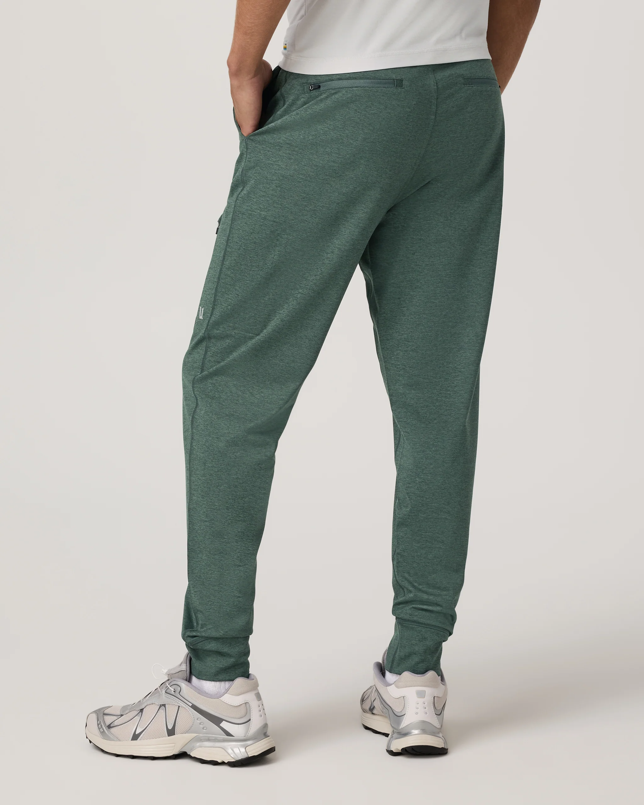 Sunday Performance Jogger - Long | Agate Green Heather