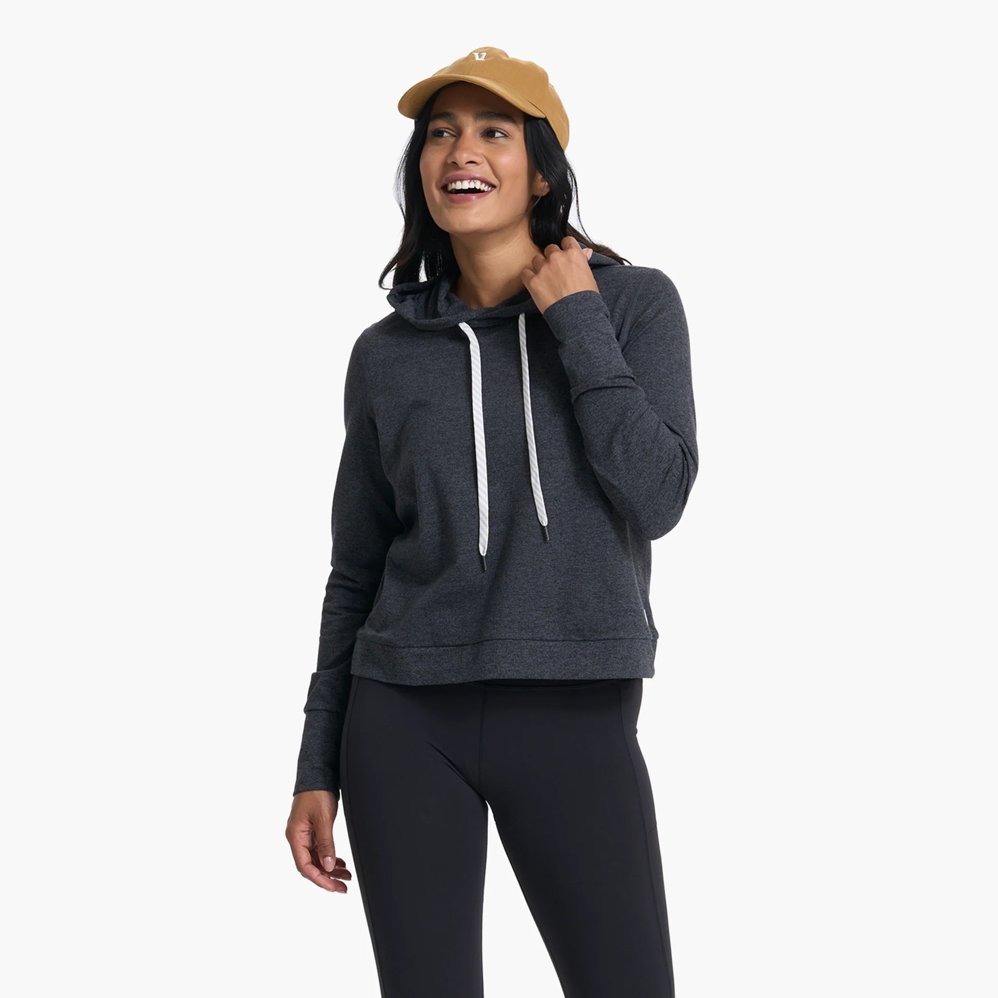 Halo Essential Hoodie | Charcoal Heather