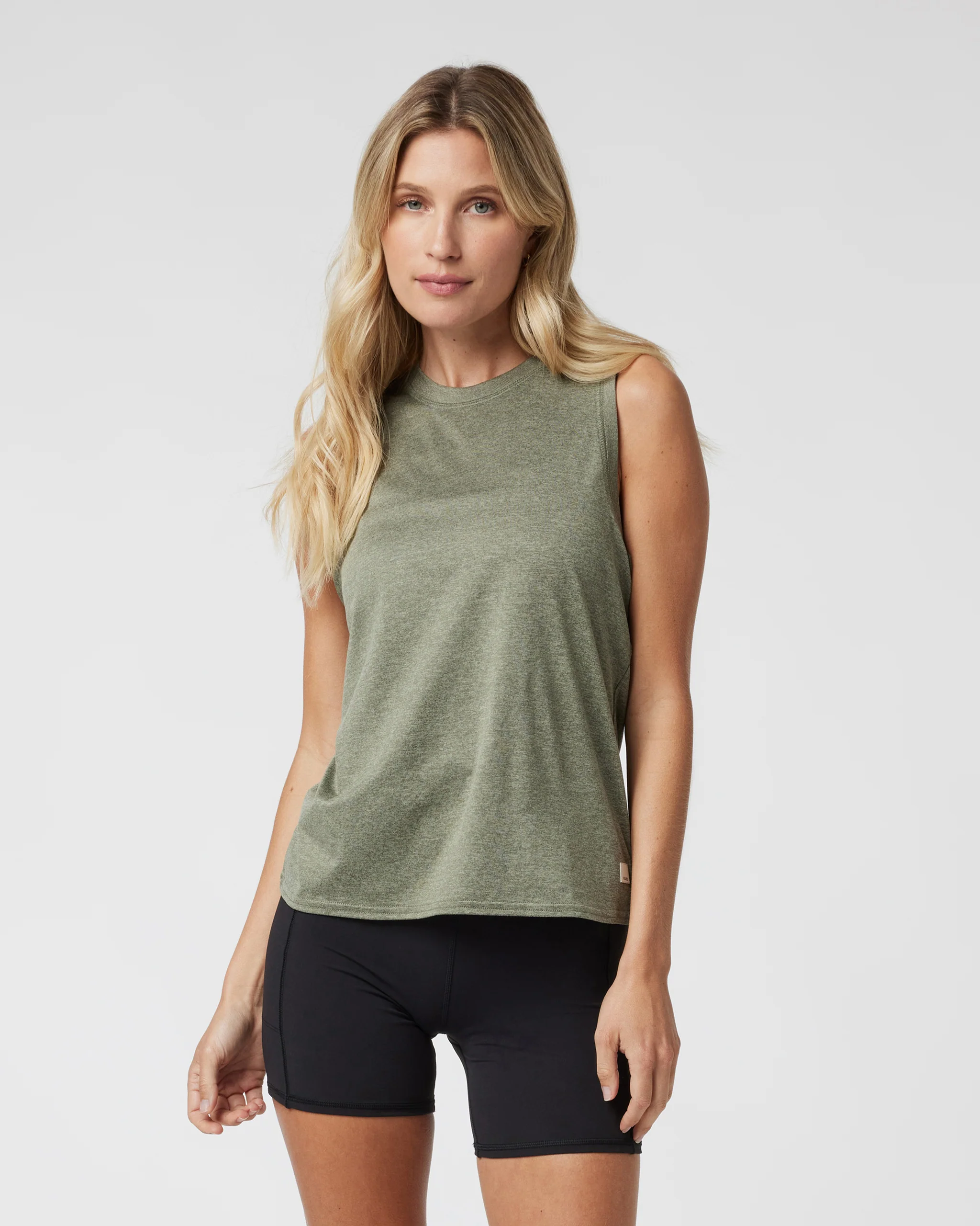 Energy Top Long | Pistachio Heather