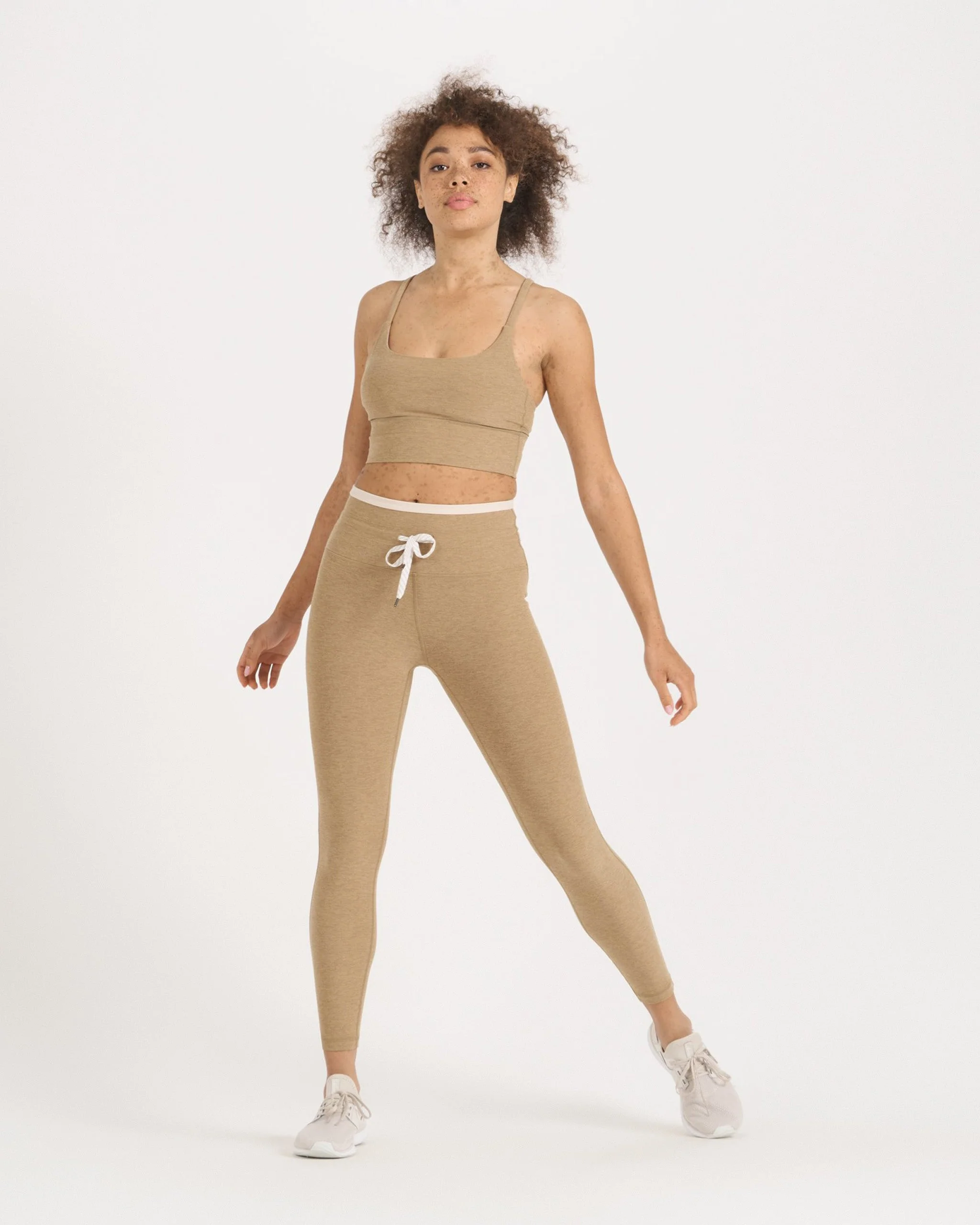 Vibe Elevation Legging | Wheat Heather