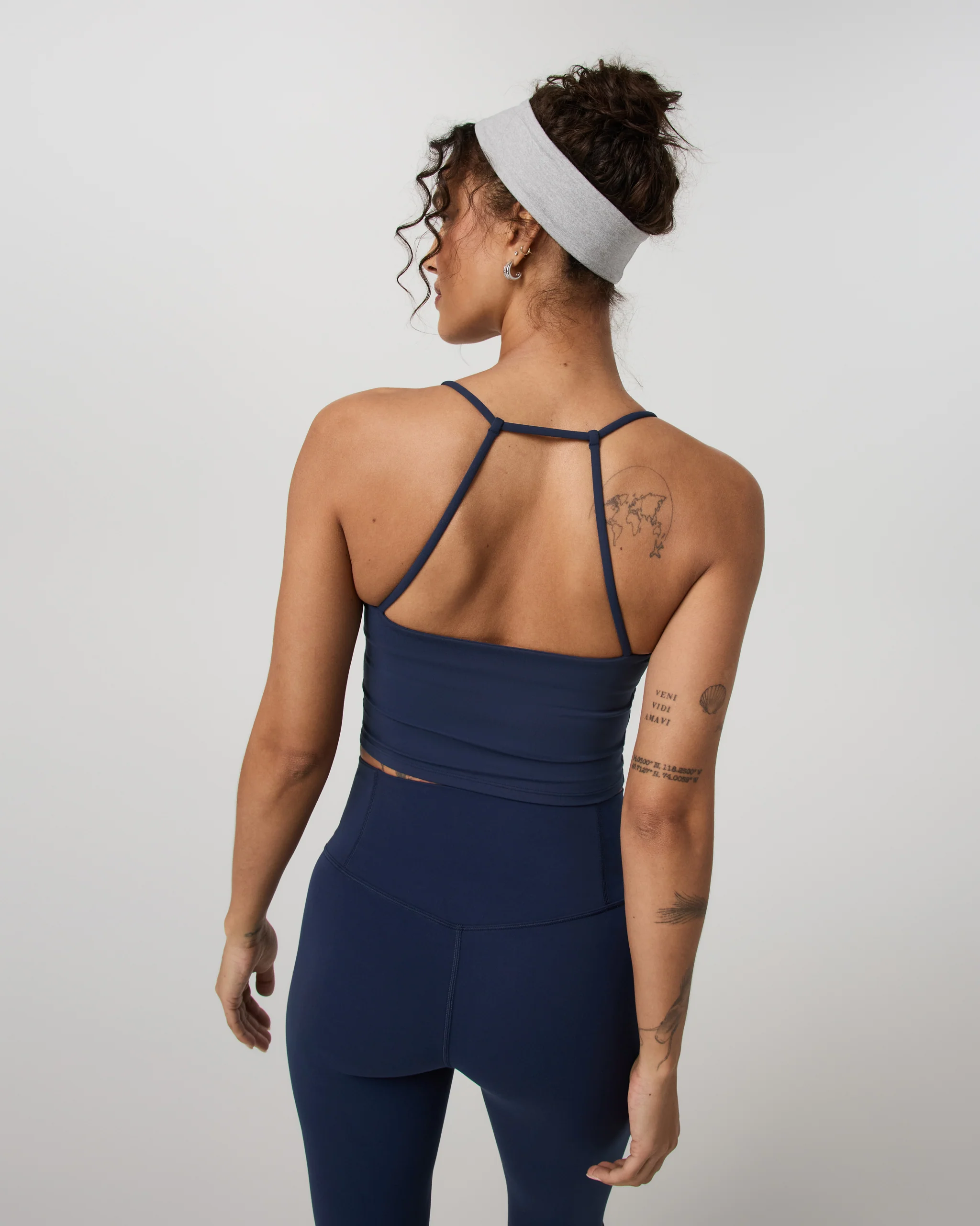 Vuori AllTheFeels™ Strappy Back Tank | Blue Coast