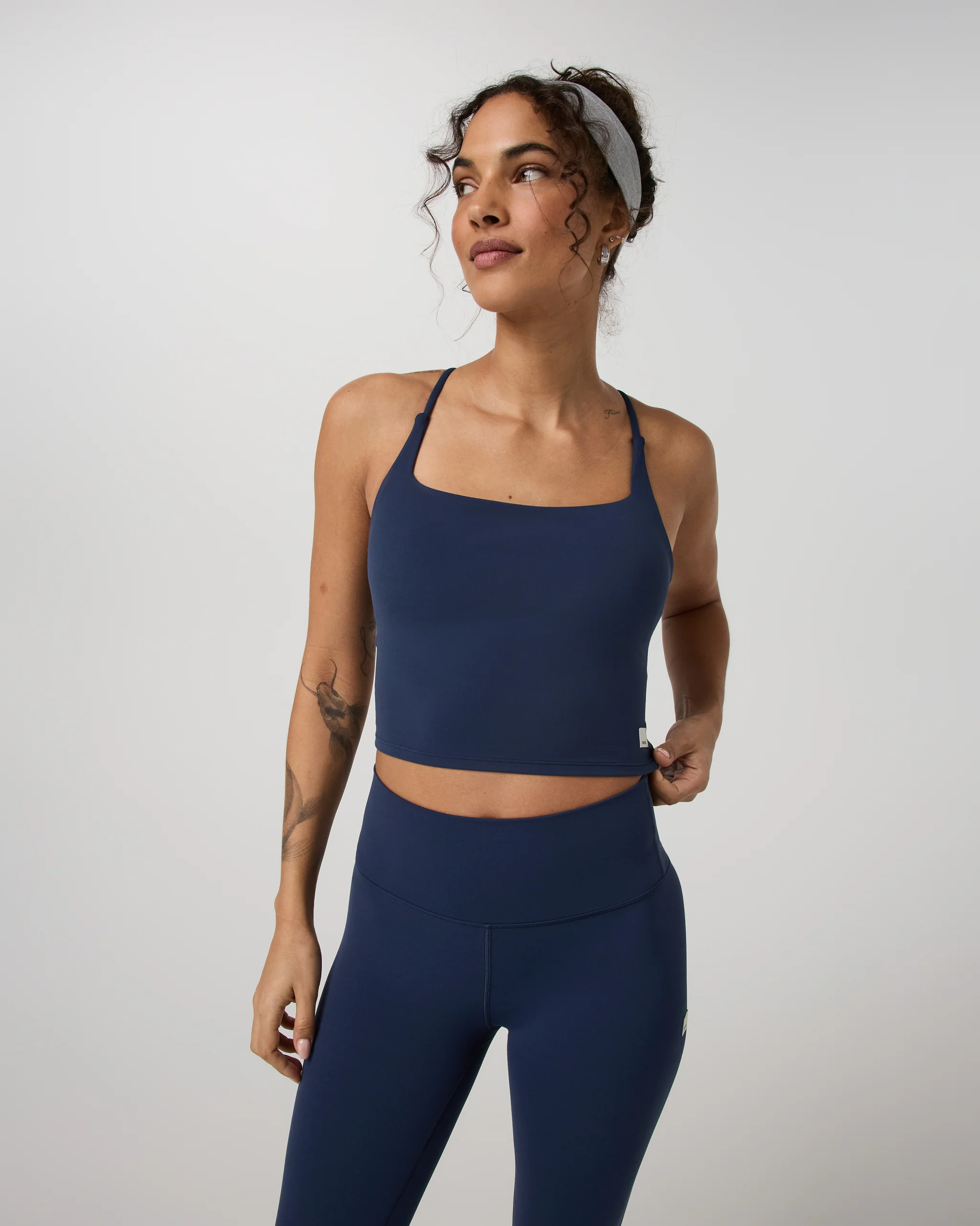 Vuori AllTheFeels™ Strappy Back Tank | Blue Coast