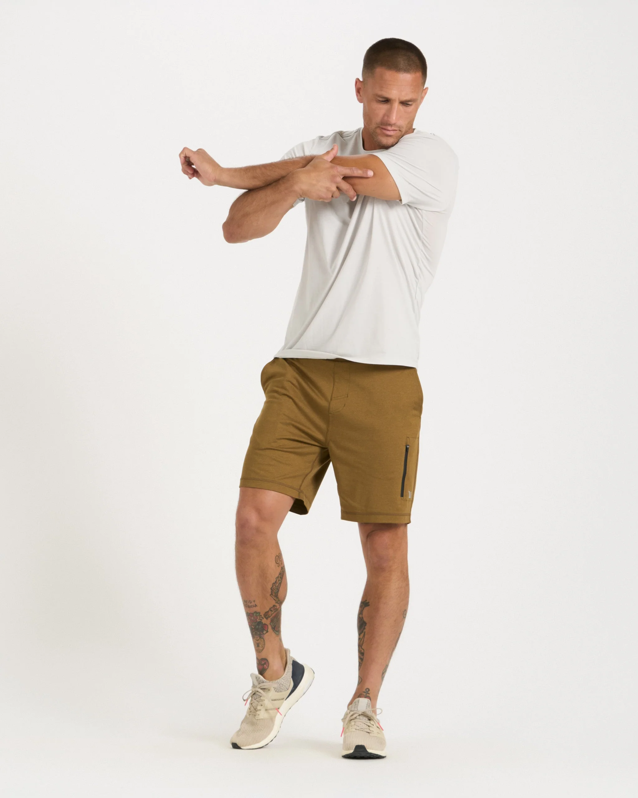 Sunday Performance Short 7.5" | Tobacco Heather