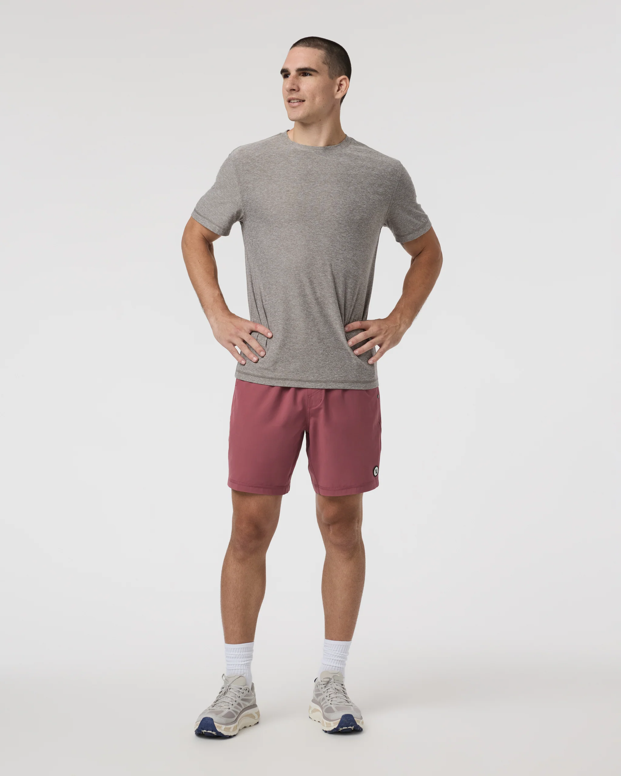 Kore Short Unlined 7" | Saltwater Red