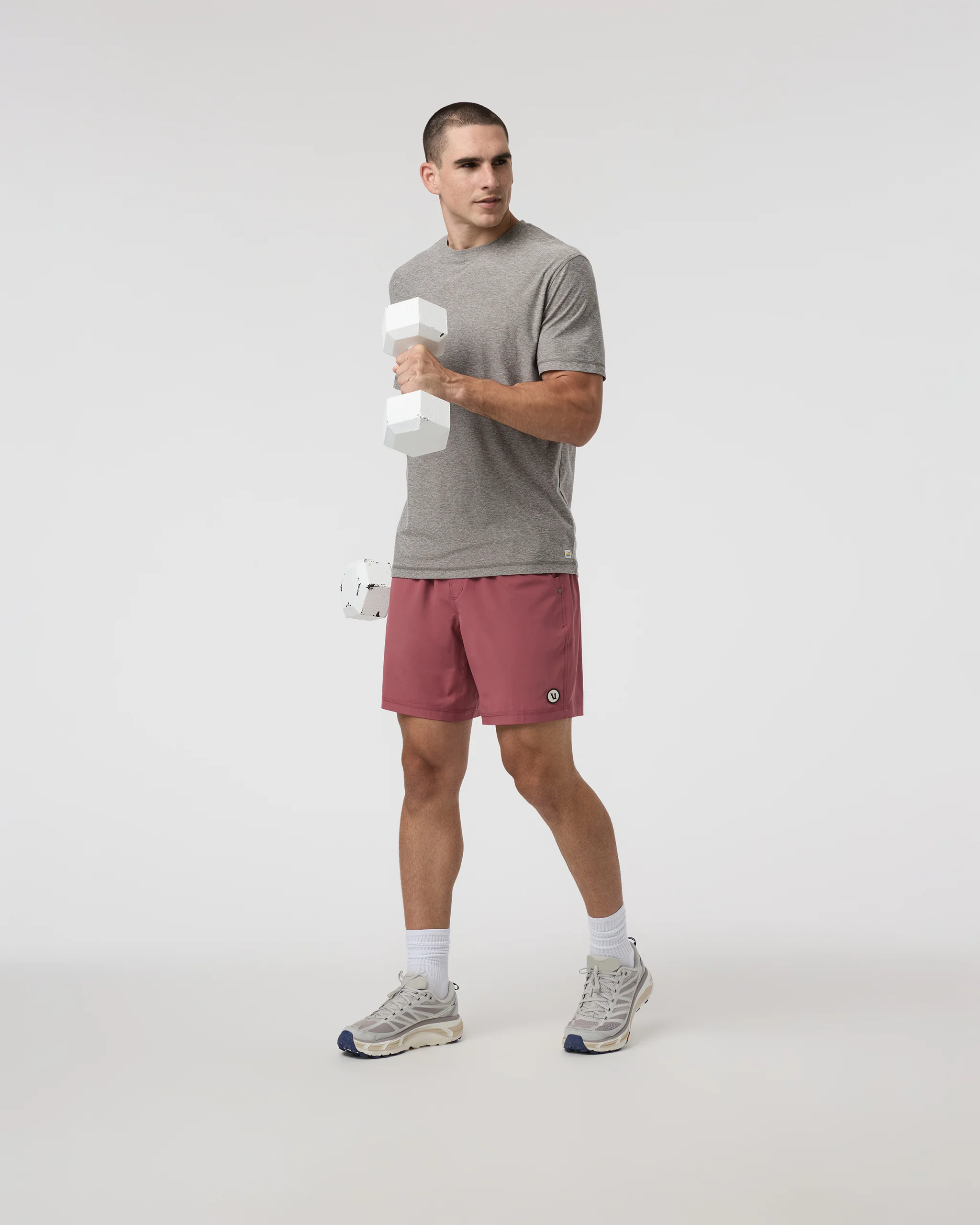 Kore Short Unlined 7" | Saltwater Red