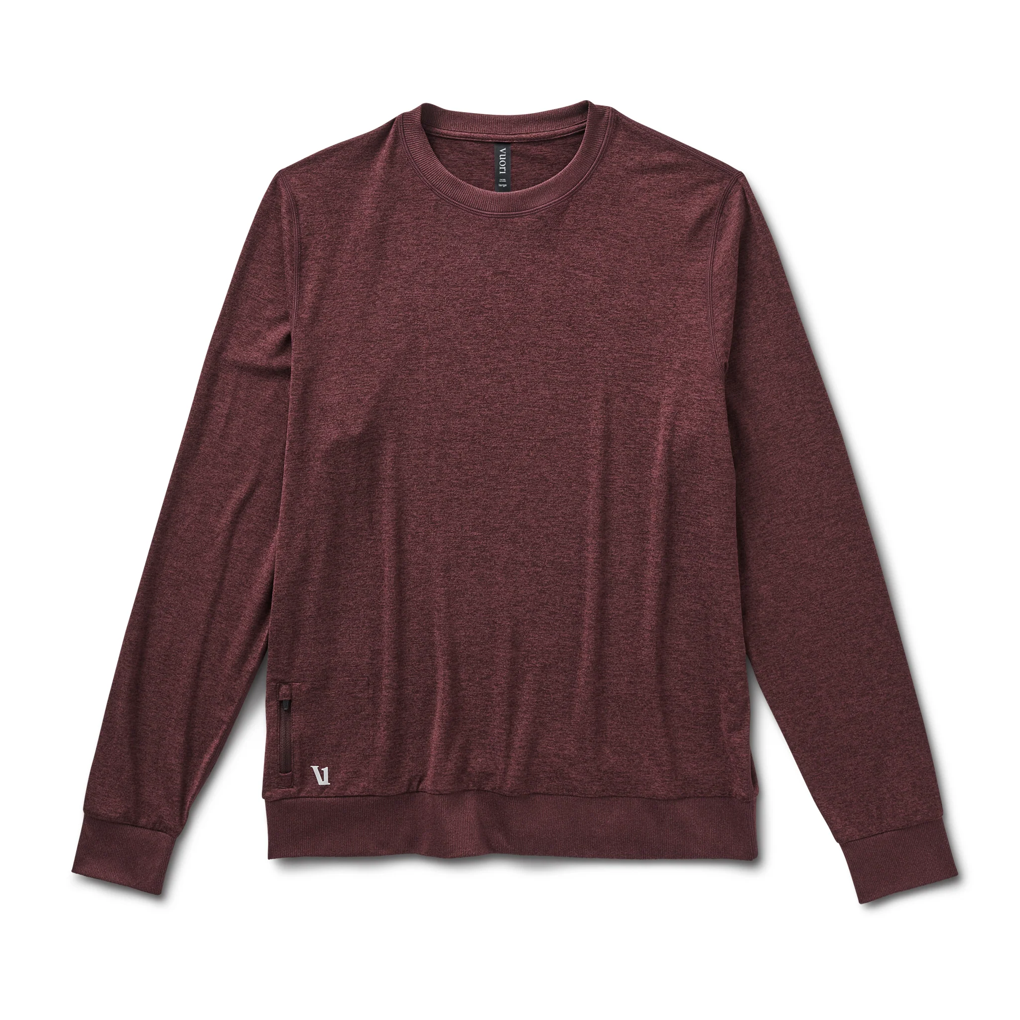 Ponto Performance Crew | Oxblood Heather