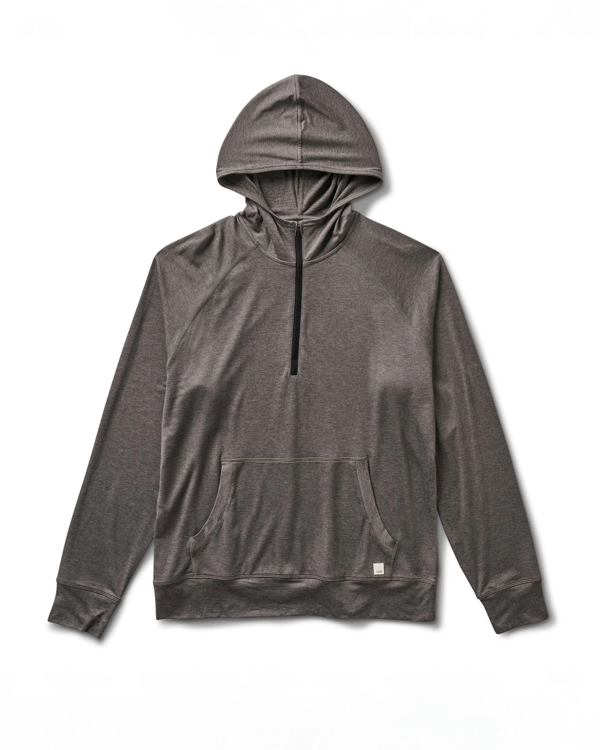 Ponto Performance Half Zip Hoodie | Smoke Heather