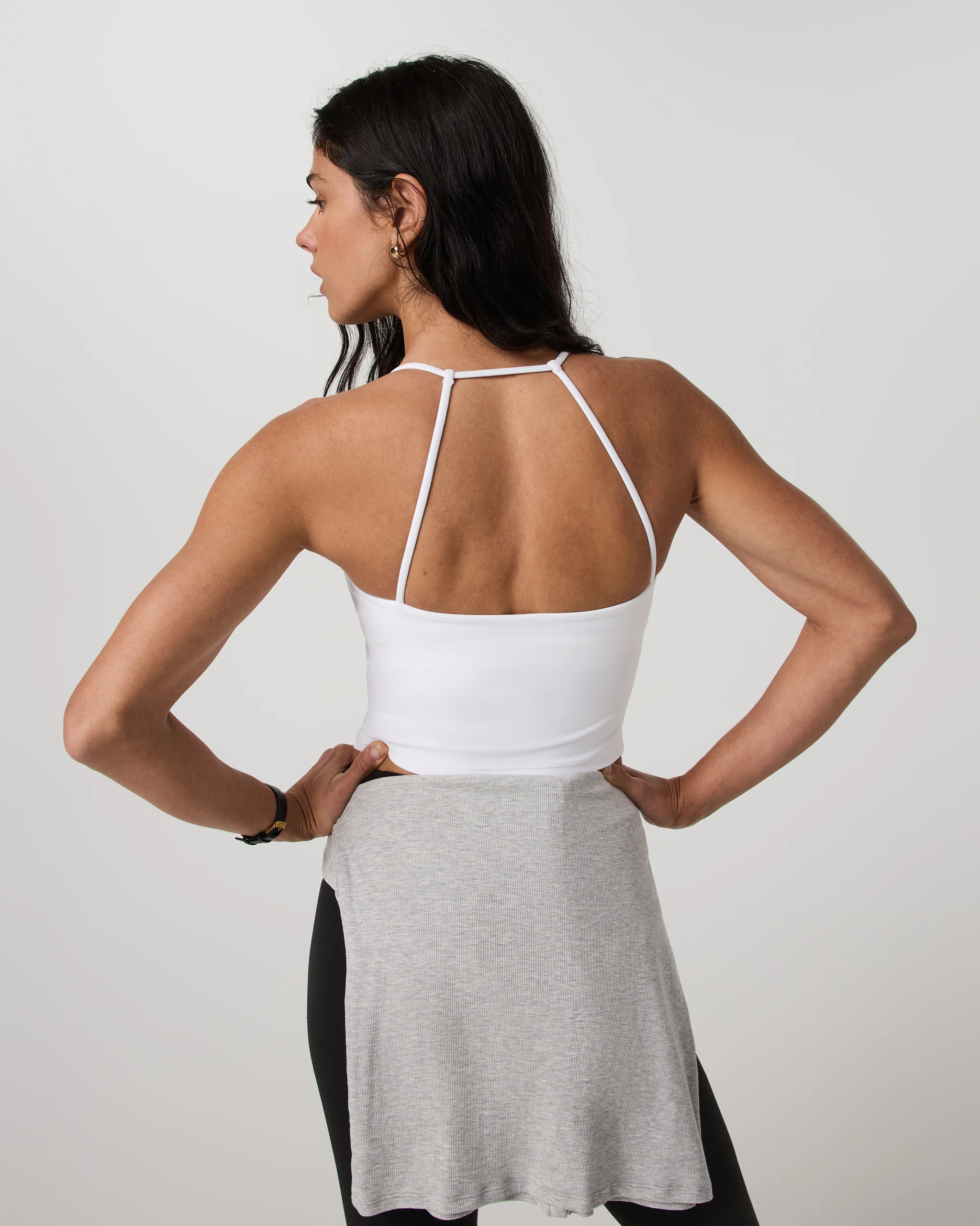 Vuori AllTheFeels™ Strappy Back Tank | White