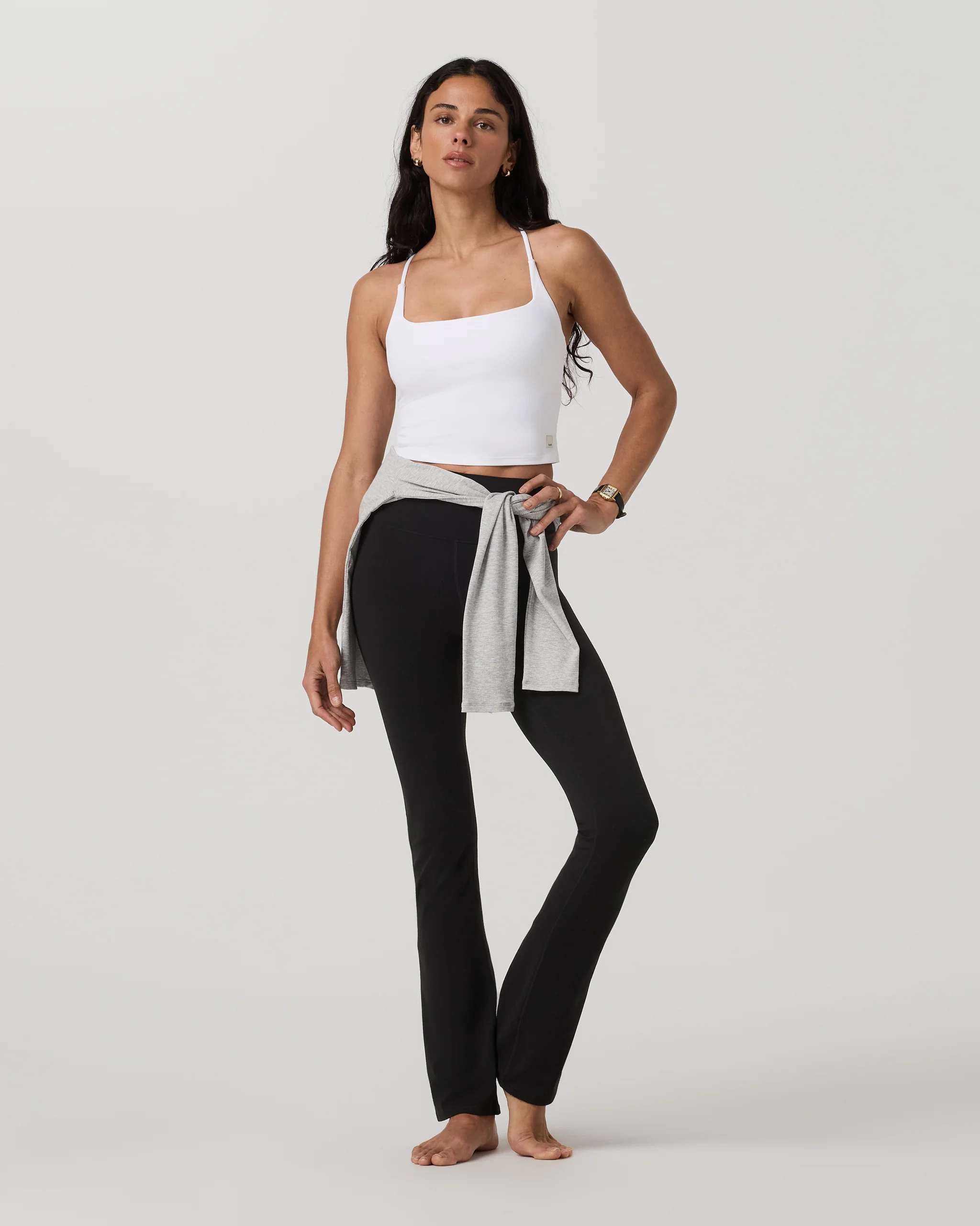 Vuori AllTheFeels™ Strappy Back Tank | White