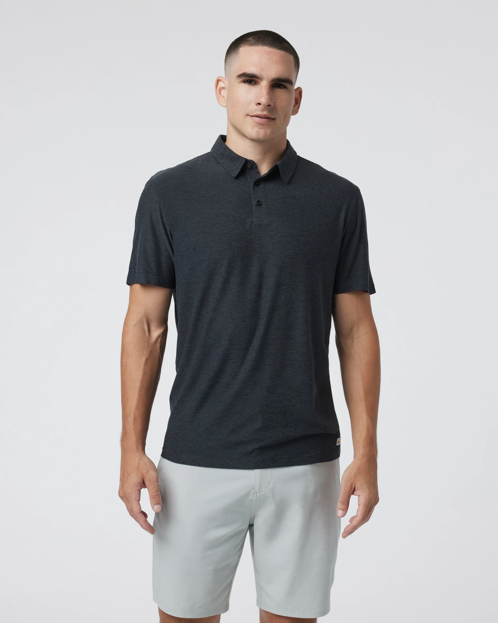 Strato Tech Polo | Charcoal Heather