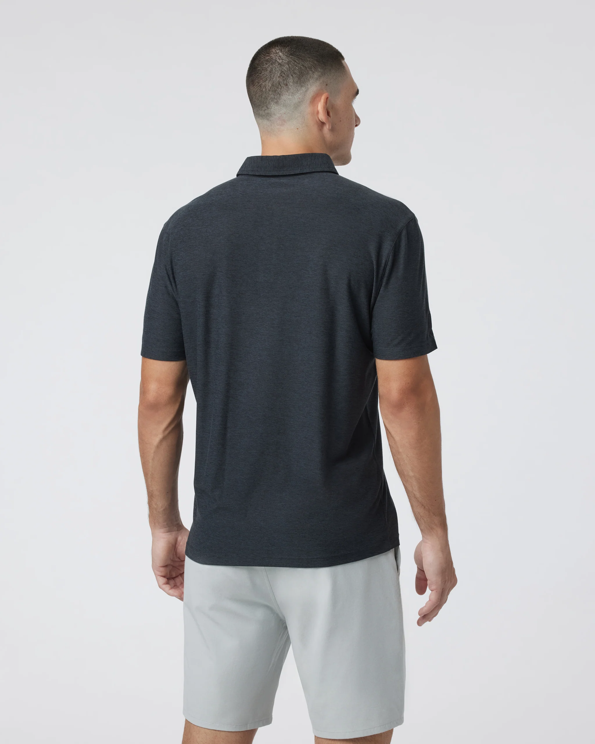 Strato Tech Polo | Charcoal Heather