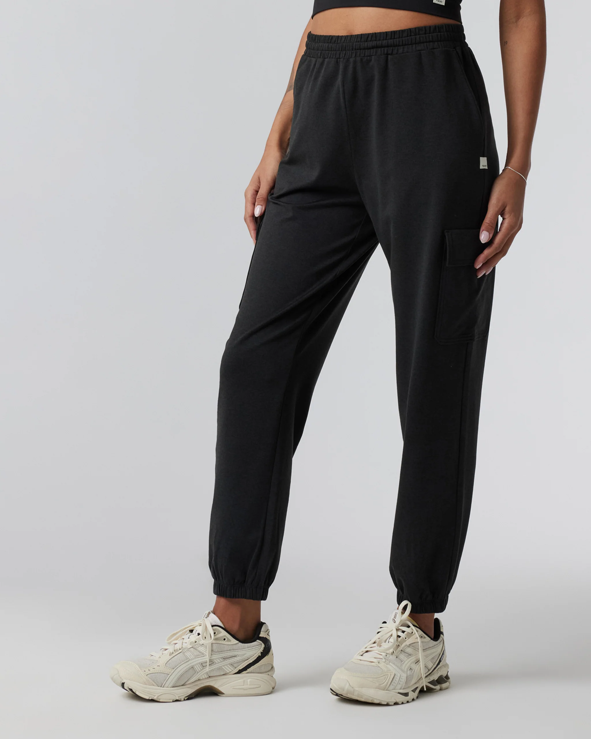 14769-boyfriend-cargo-sweatpant-black-heather-5.webp Boyfriend Cargo Sweatpant | Black Heather