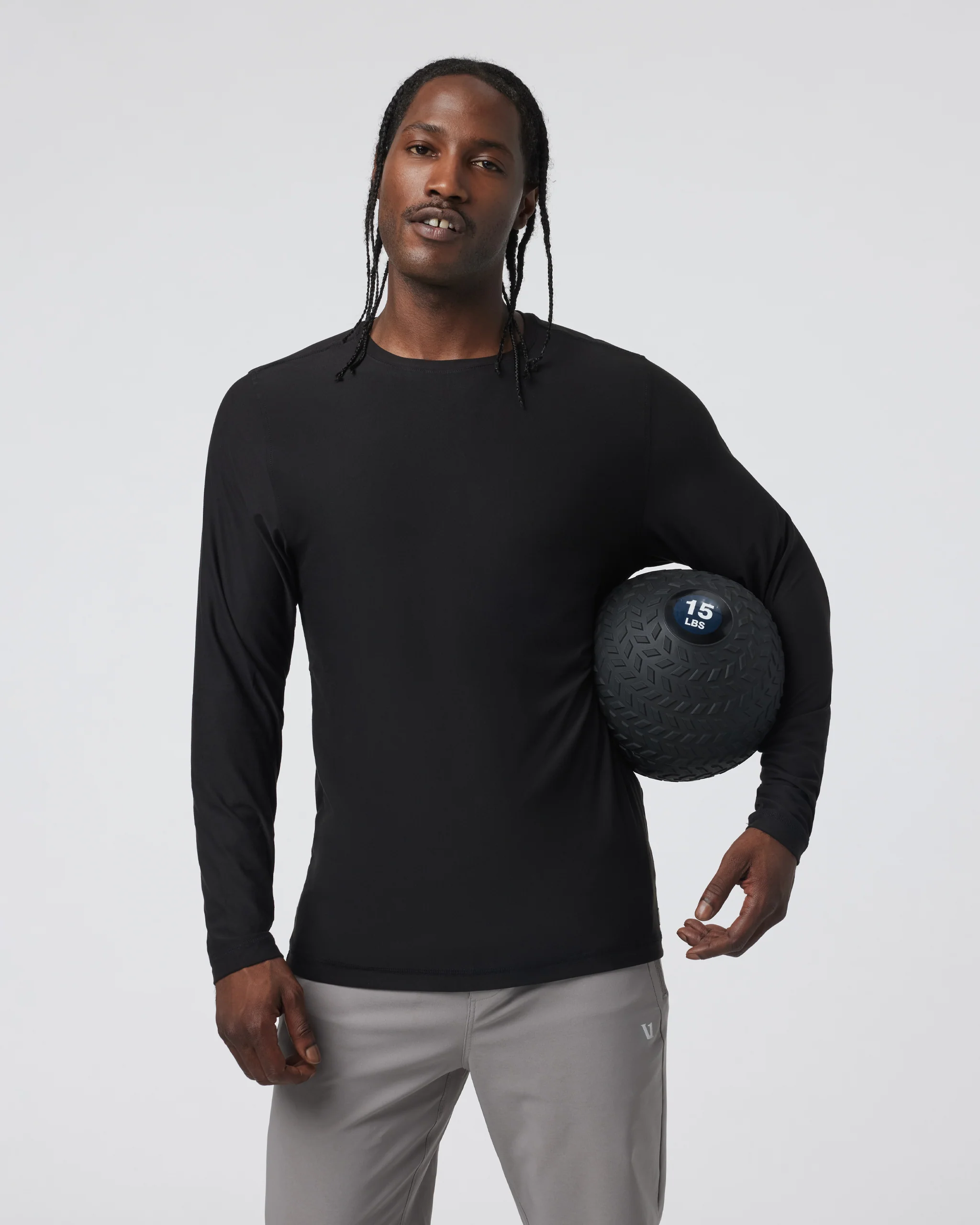 Long Sleeve Strato Tech Tee | Black
