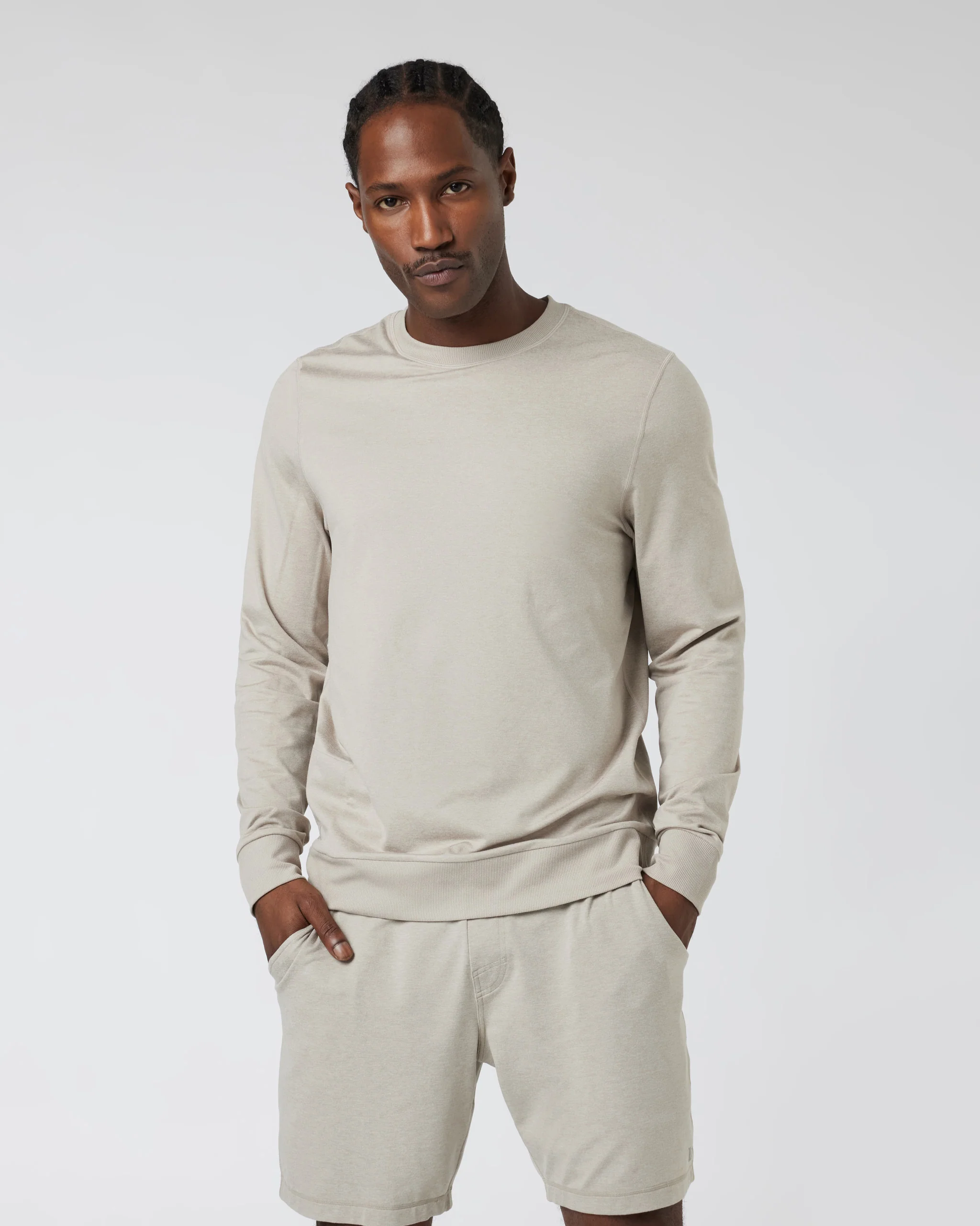 Ponto Performance Crew | Dark Salt Heather