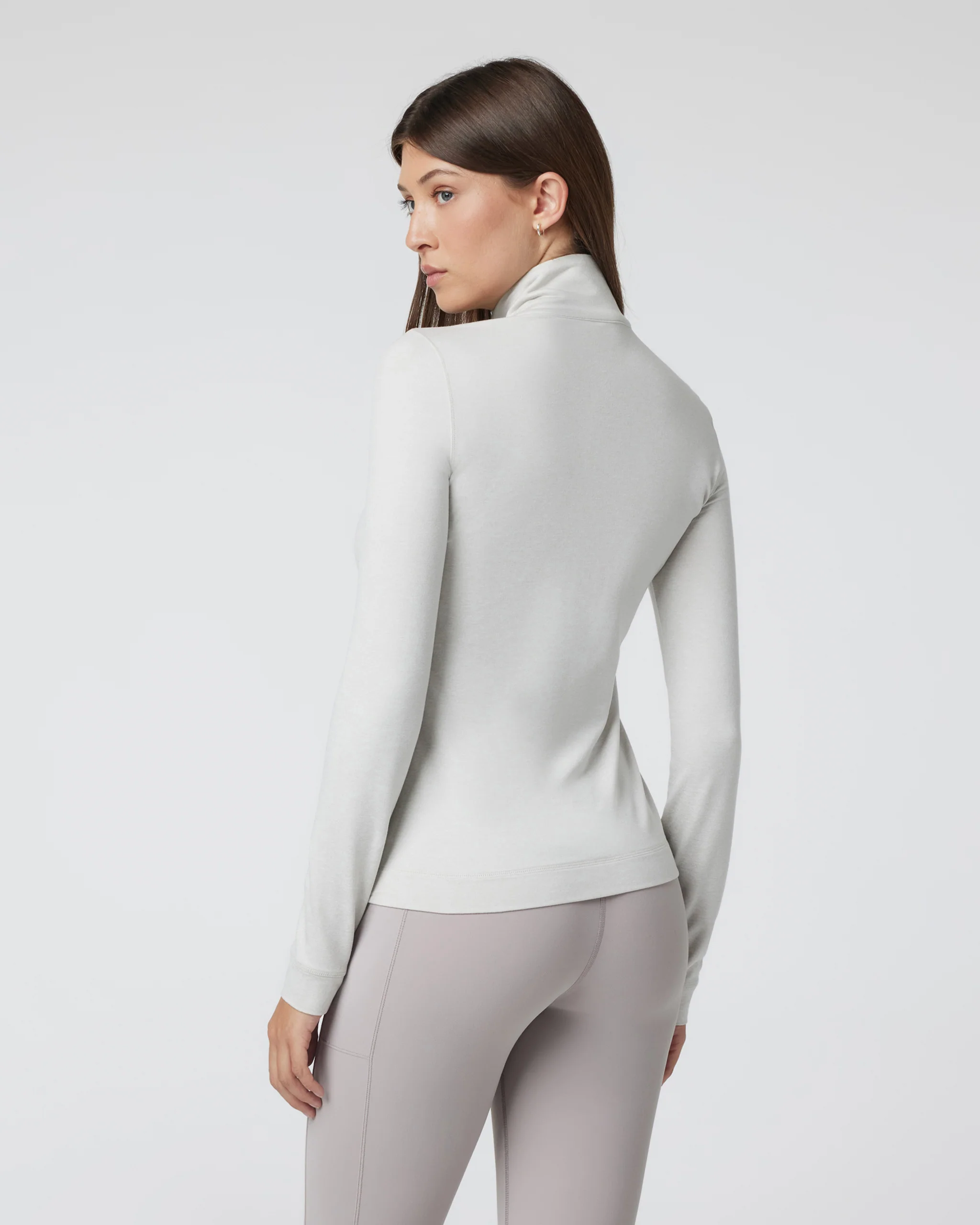 15175-halo-essential-half-zip-salt-heather-3.webp Halo Essential Half Zip | Salt Heather