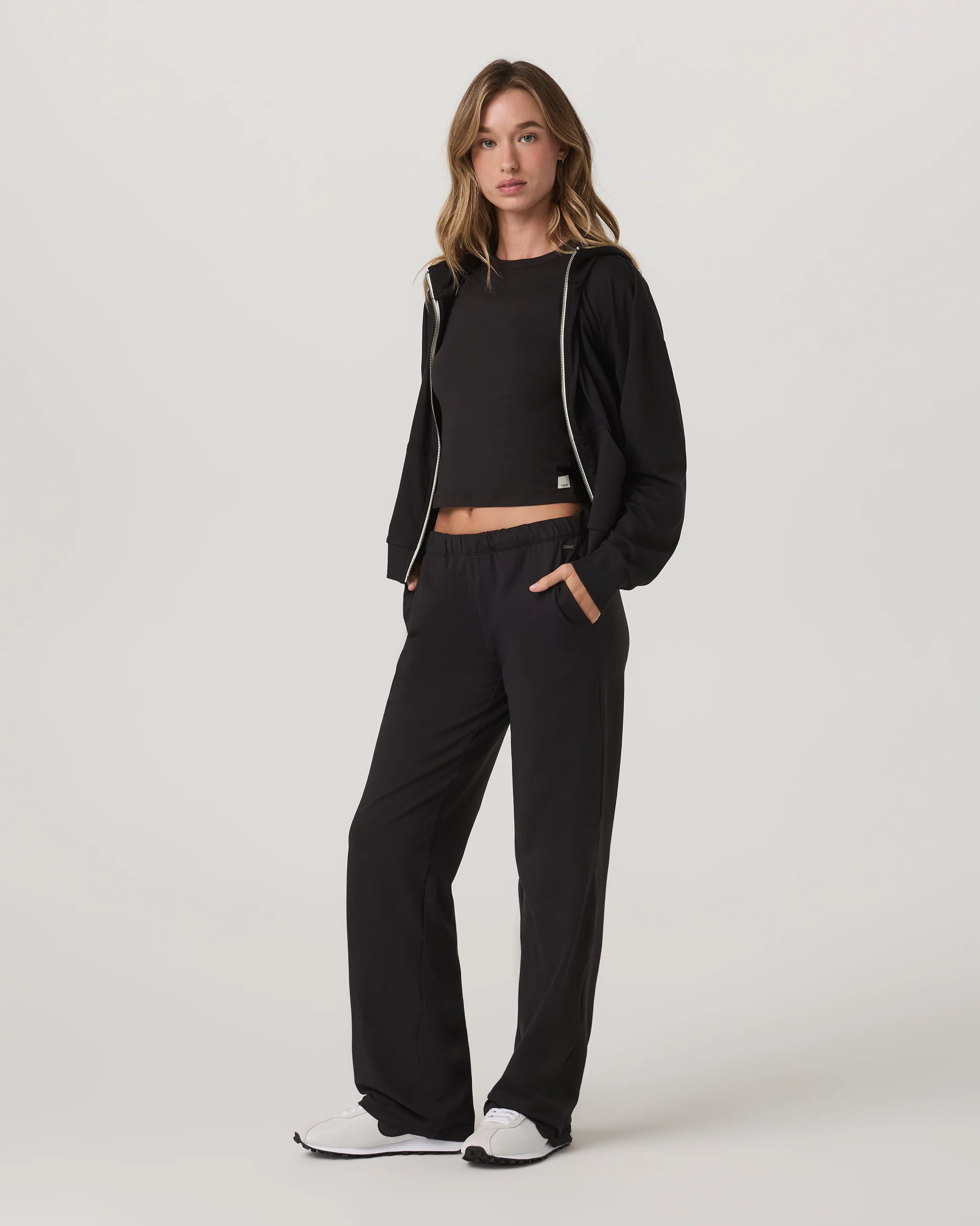 Halo Modern Straight Leg Pant | Solid Black