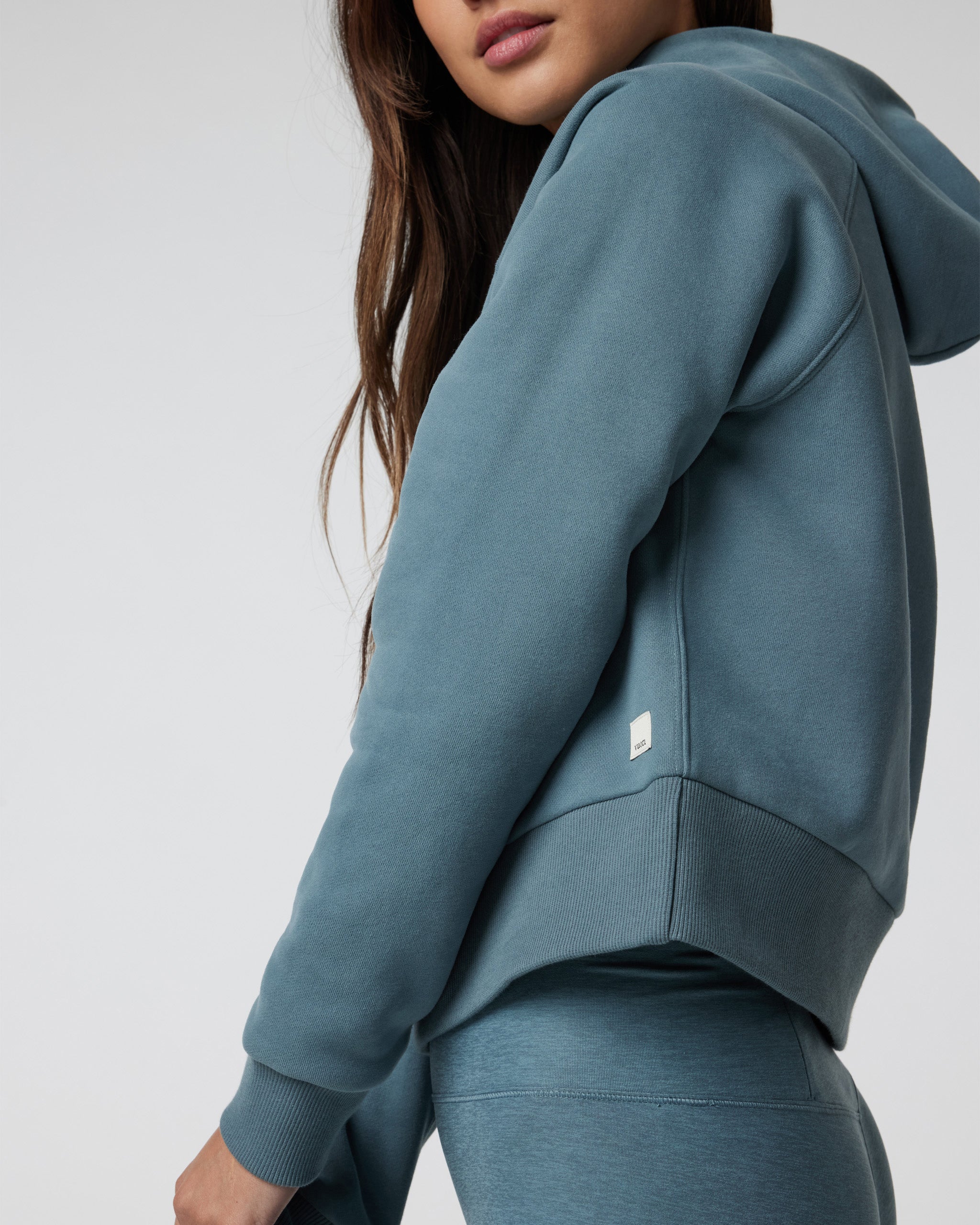 15217-restore-half-zip-hoodie-smoke-blue-5.jpg Restore Half Zip Hoodie | Smoke Blue
