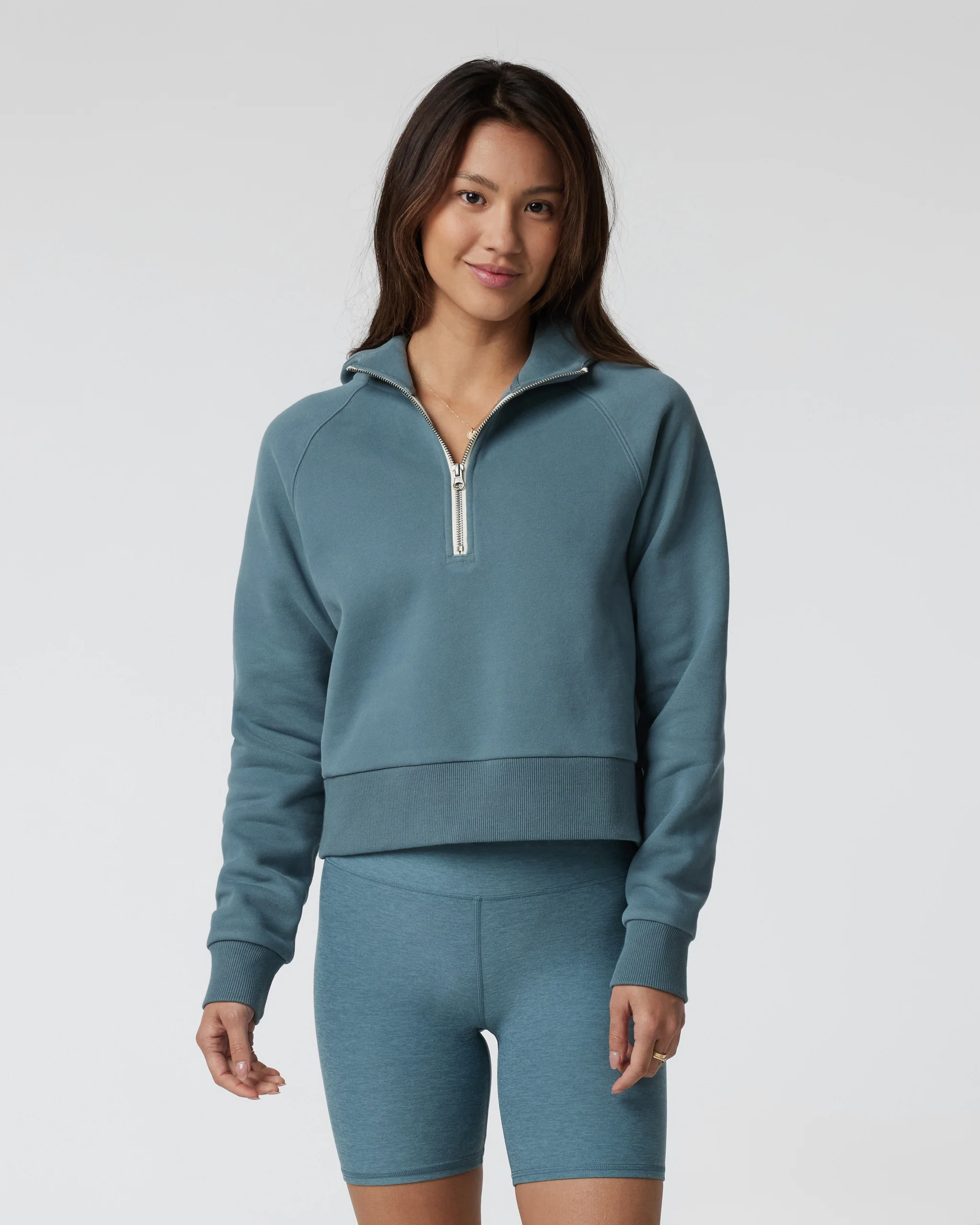 15217-restore-half-zip-hoodie-smoke-blue-6.webp Restore Half Zip Hoodie | Smoke Blue