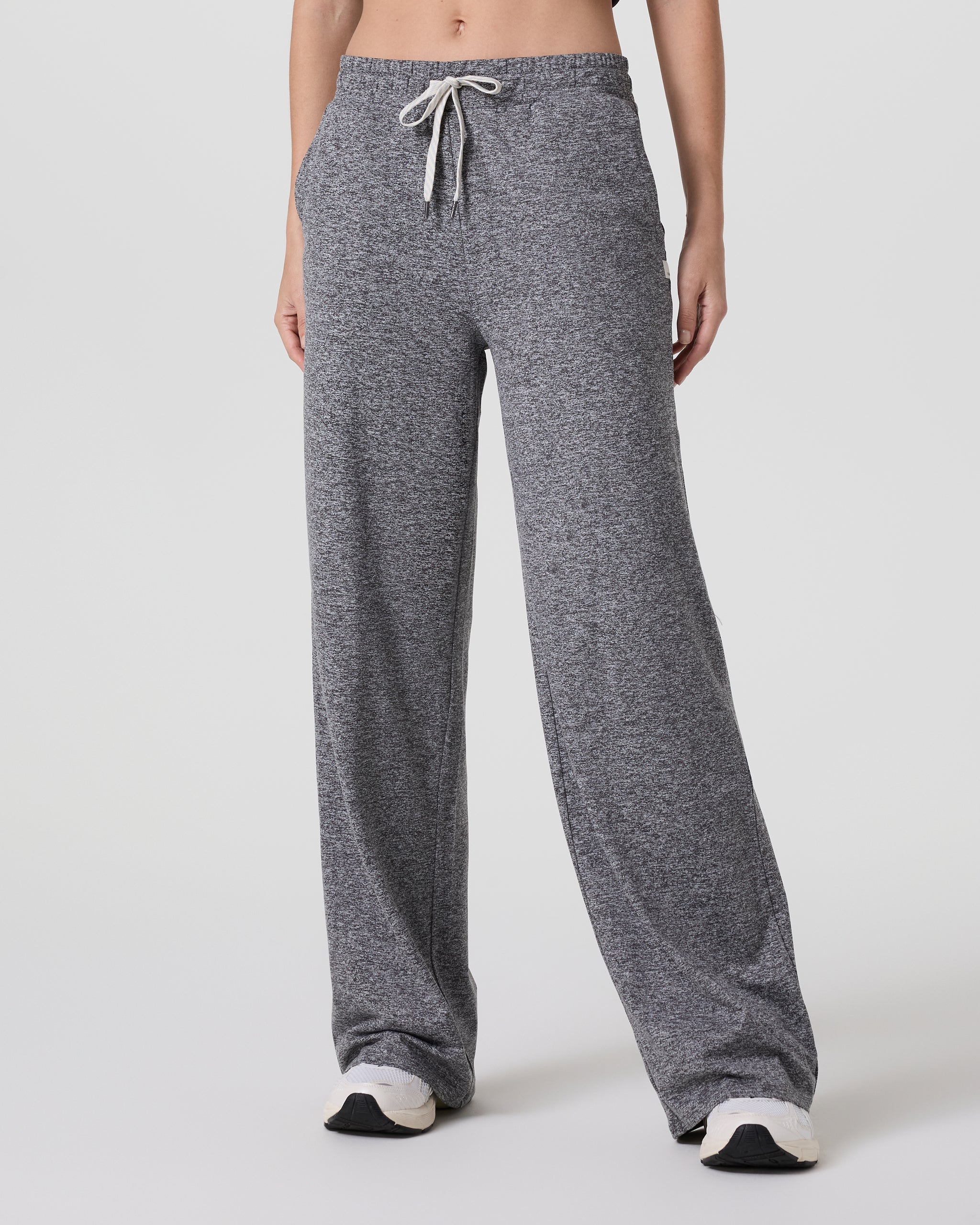15241-halo-essential-wideleg-pant-heather-grey-1.jpg Halo Essential Wideleg Pant | Heather Grey