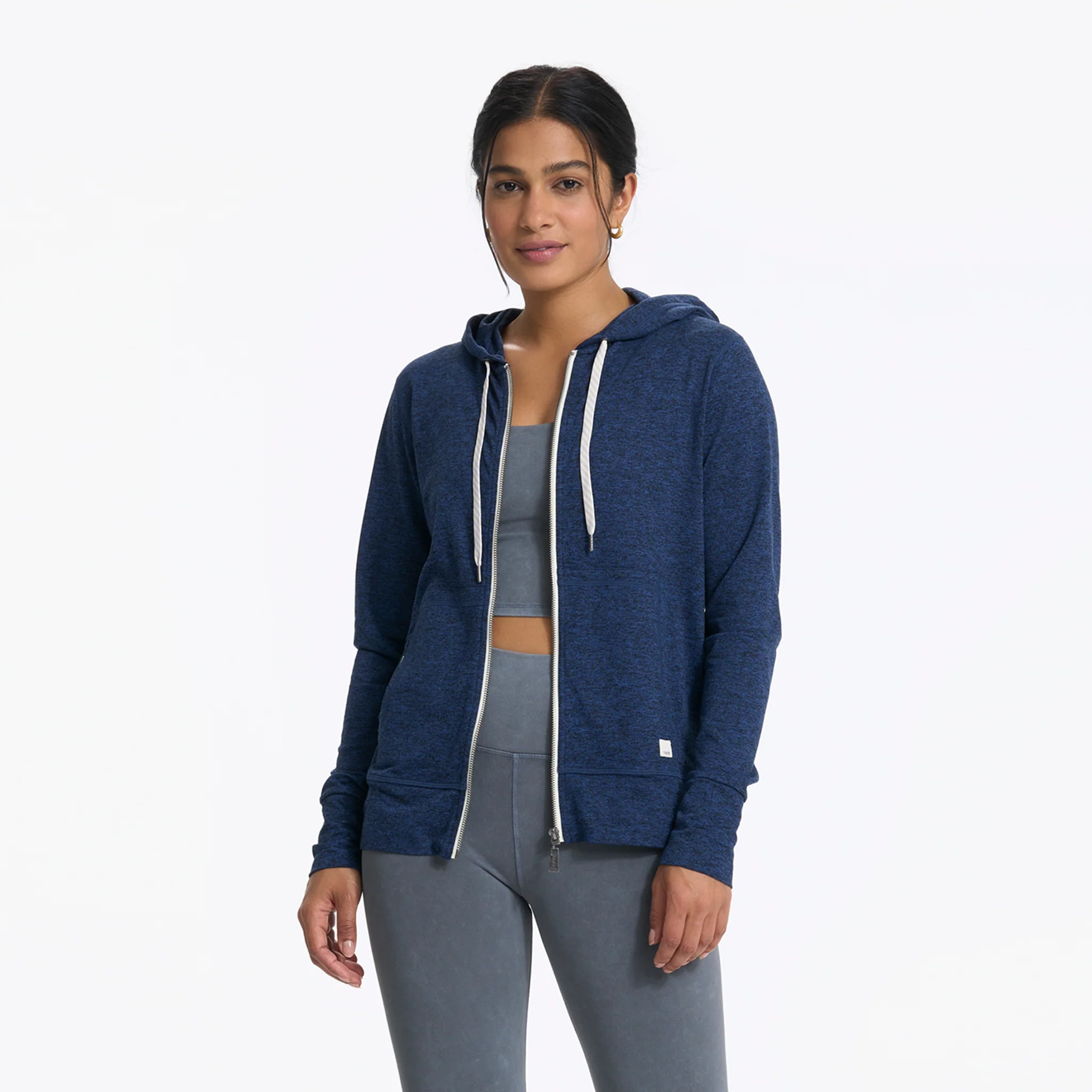 Halo Performance Hoodie | Navy Heather