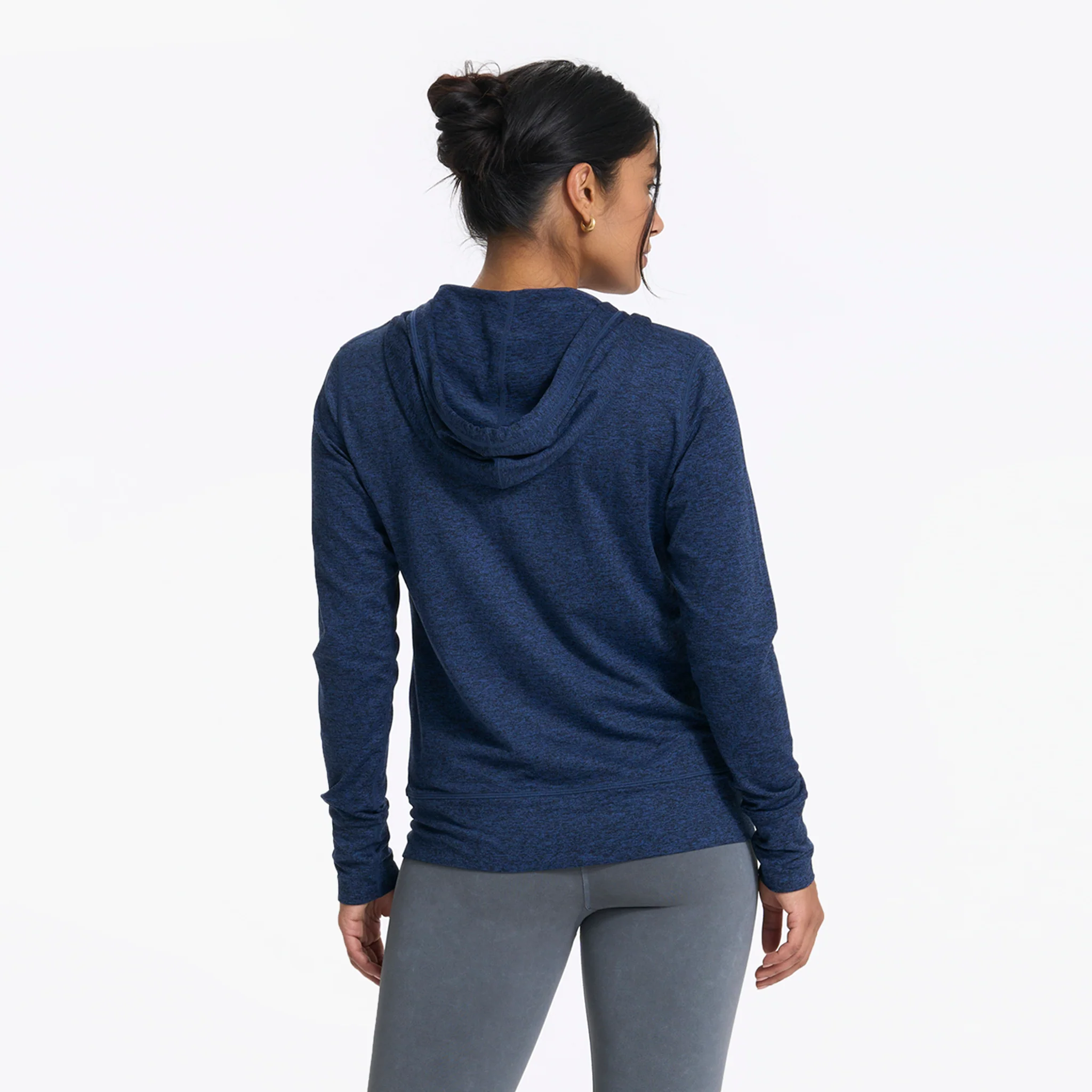 Halo Performance Hoodie | Navy Heather