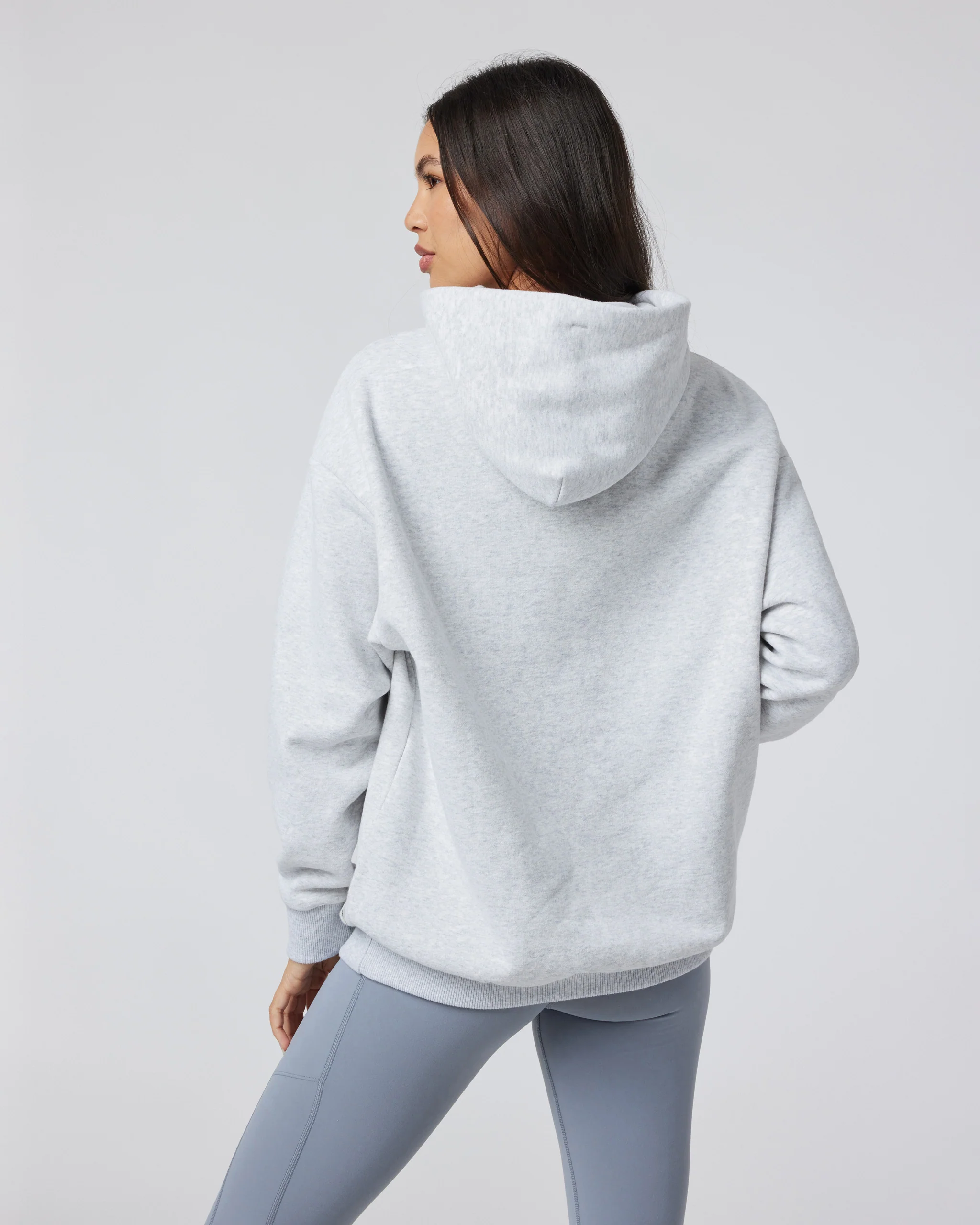 Restore Oversized Hoodie | Pale Grey Heather