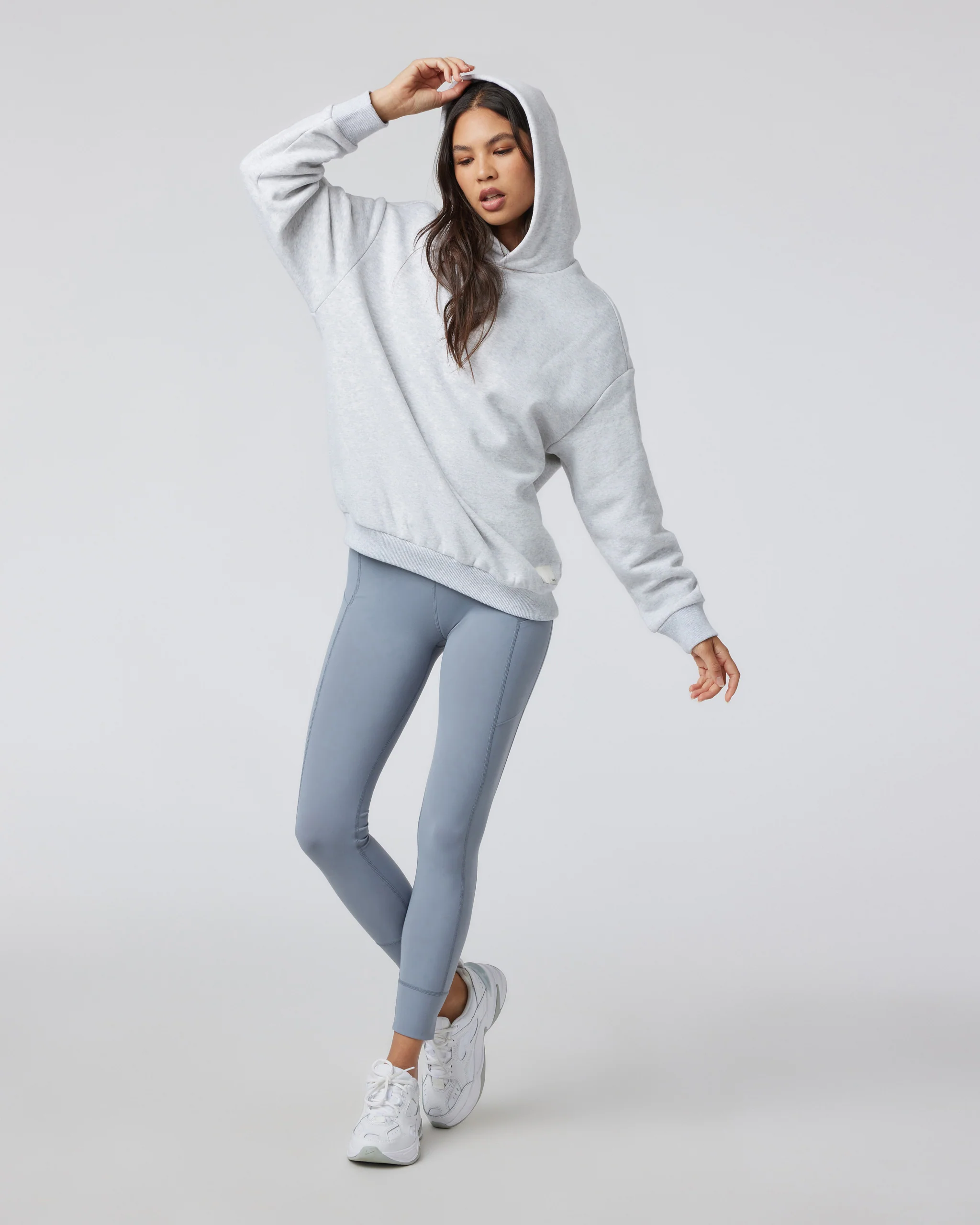 Restore Oversized Hoodie | Pale Grey Heather