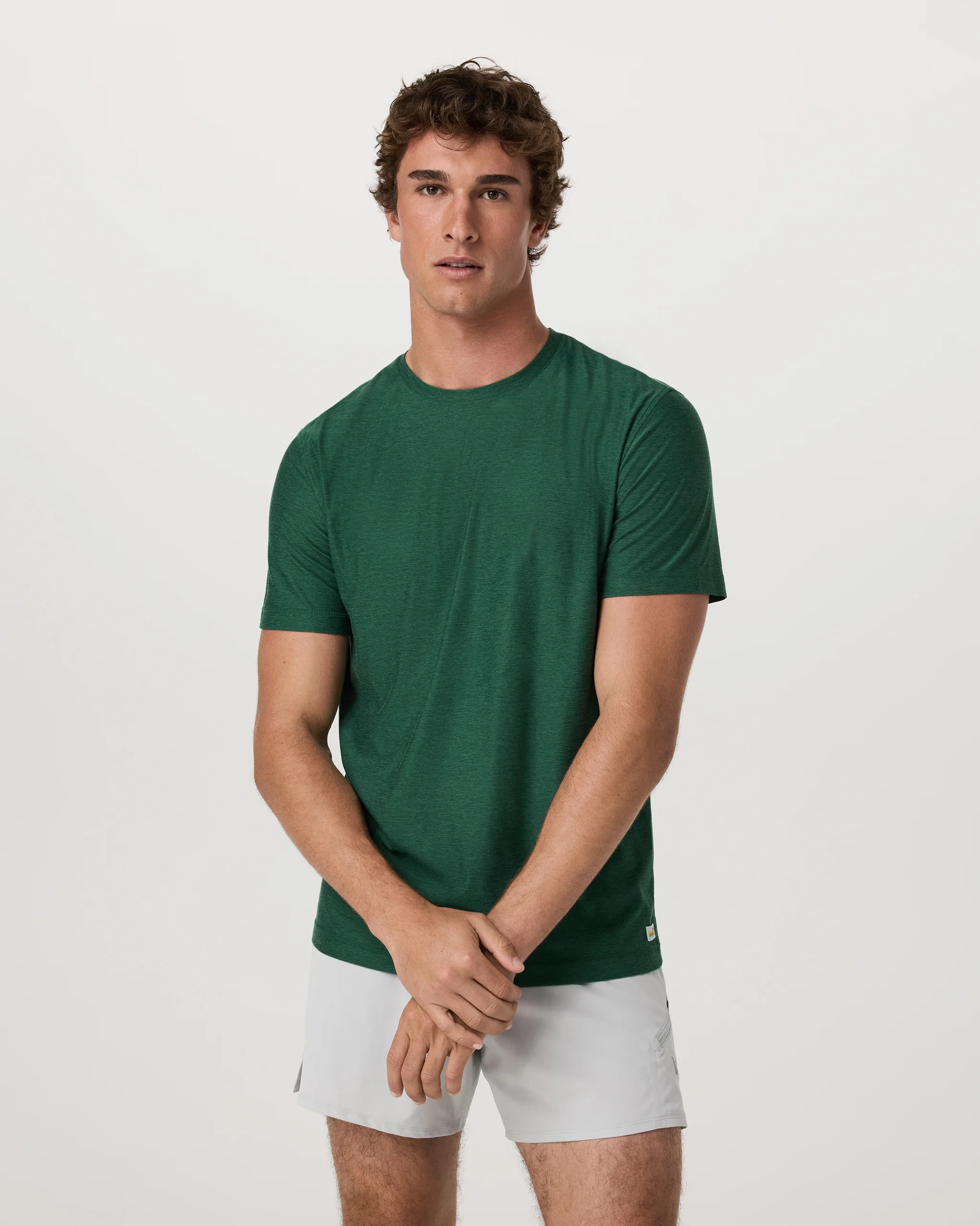 Strato Tech Tee | Viridian Heather
