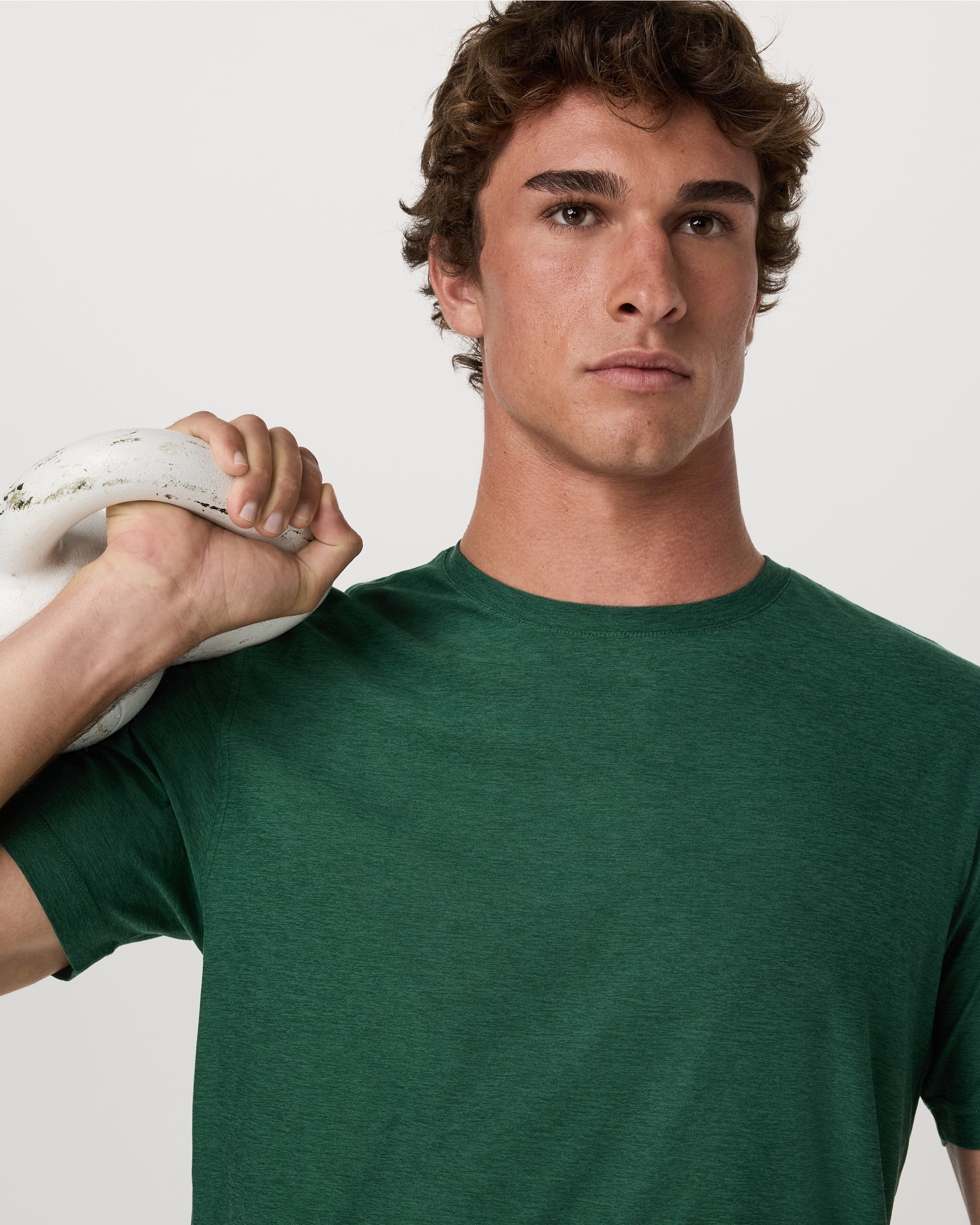 Strato Tech Tee | Viridian Heather