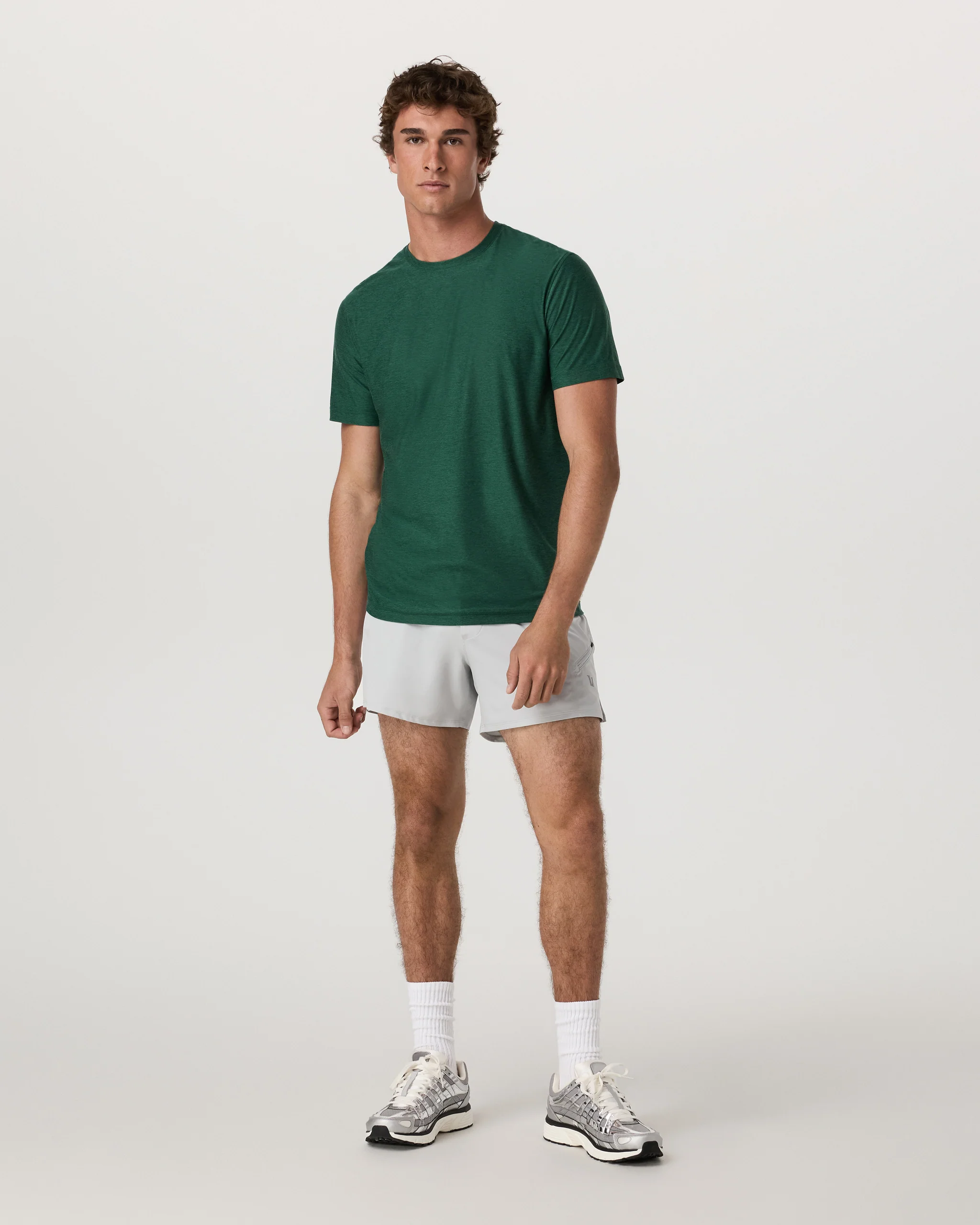 Strato Tech Tee | Viridian Heather