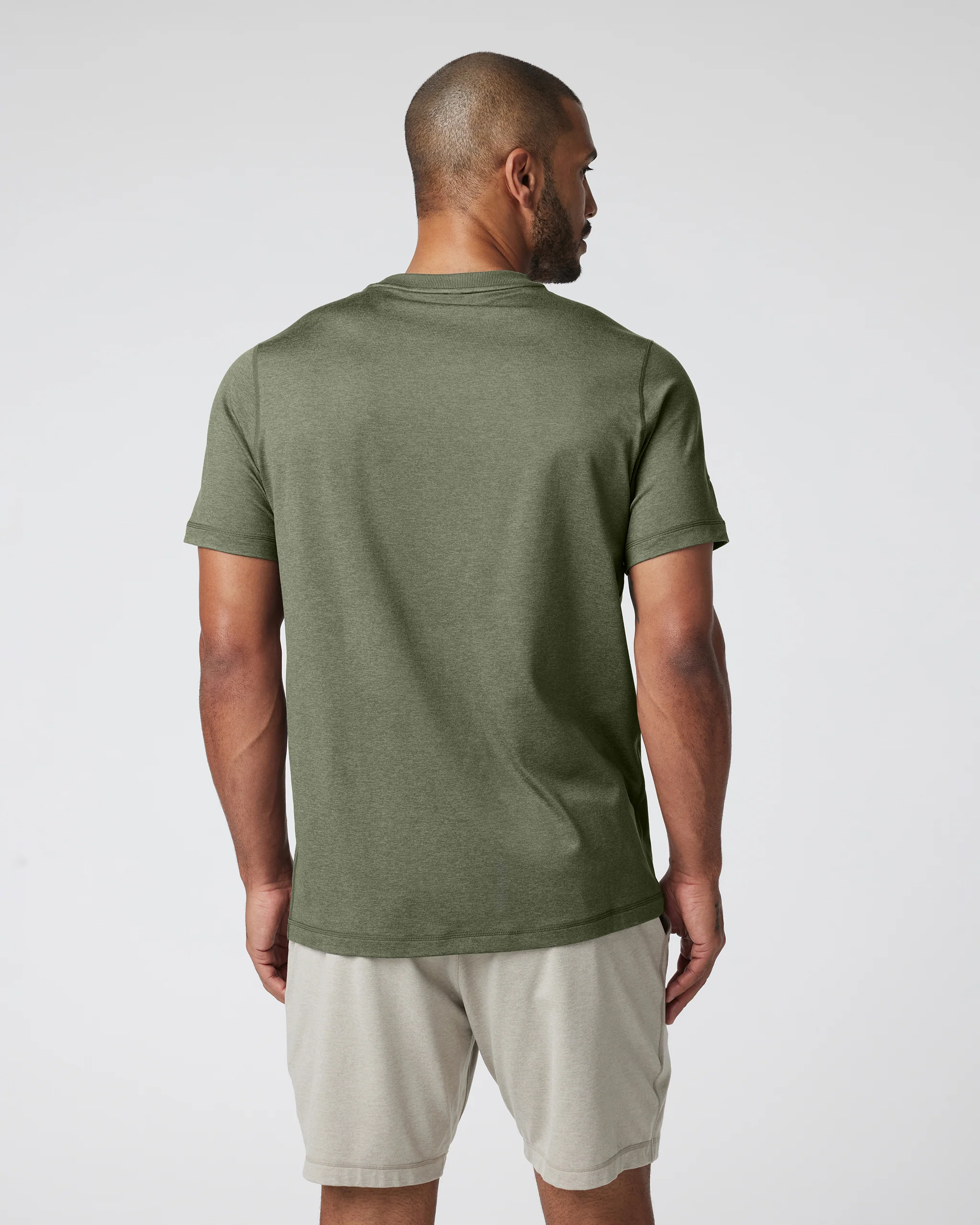 Short Sleeve Ponto Performance Tee | Dark Metal Heather