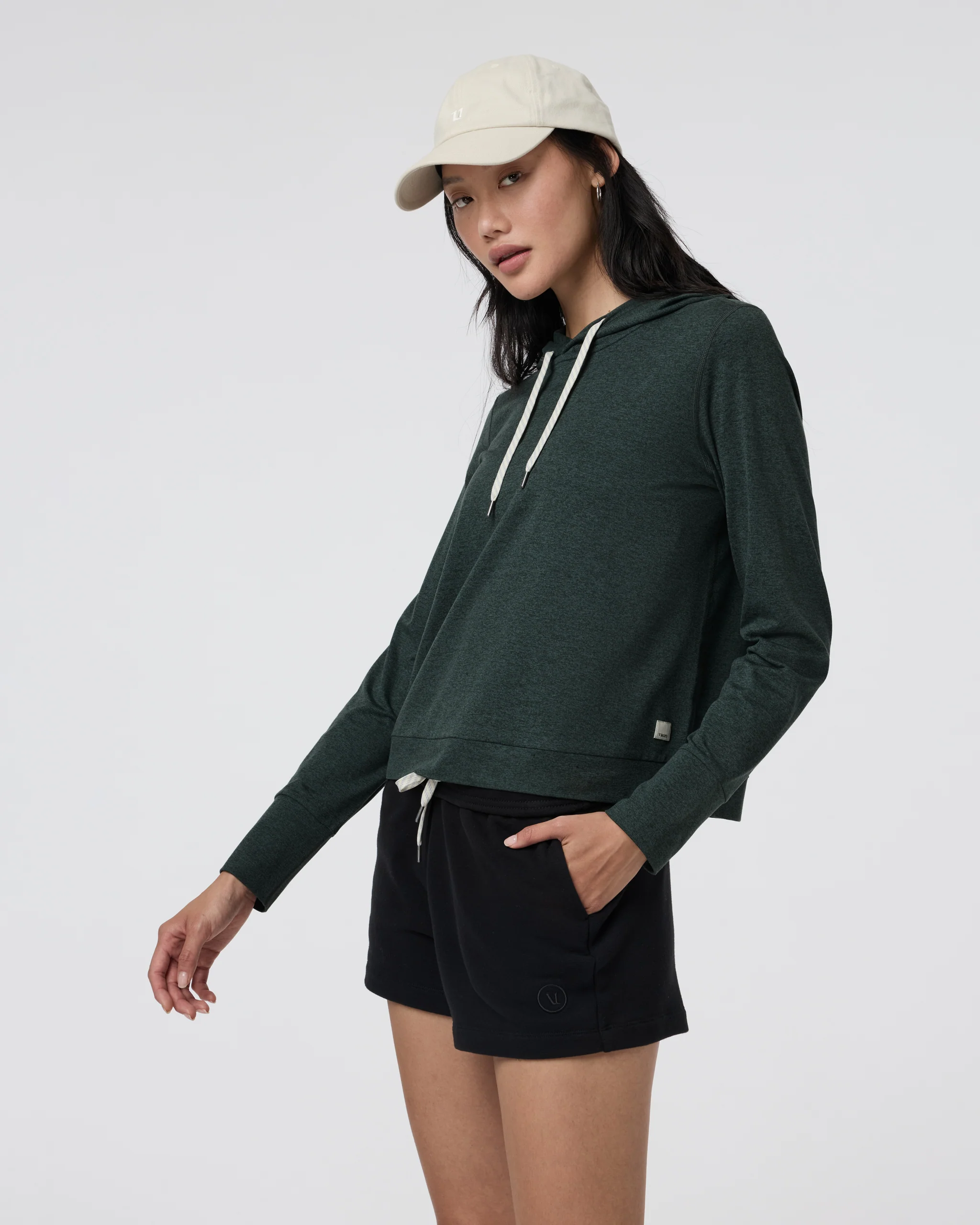 Halo Essential Hoodie | Aspen Heather