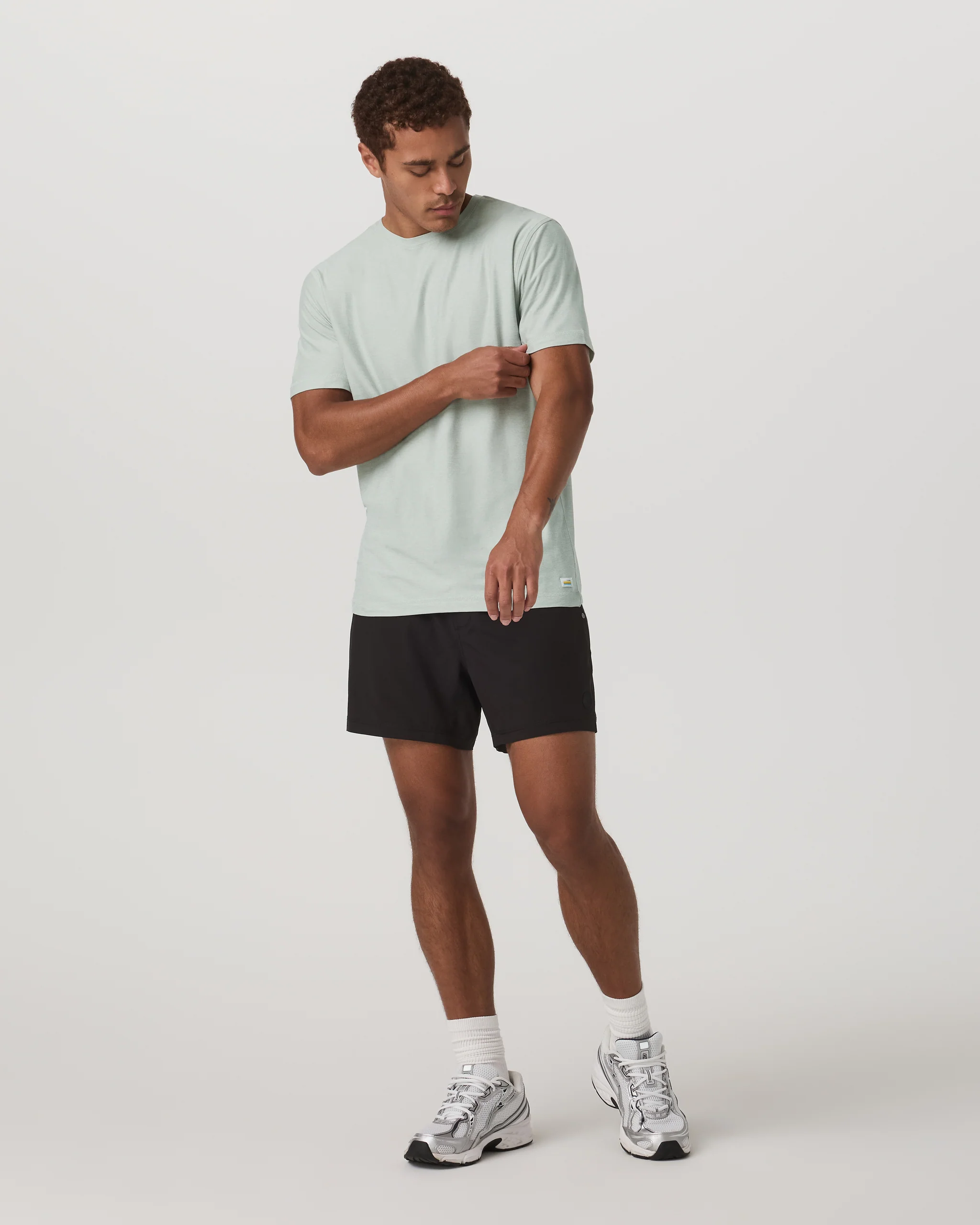 Strato Tech Tee | Storm Blue Heather