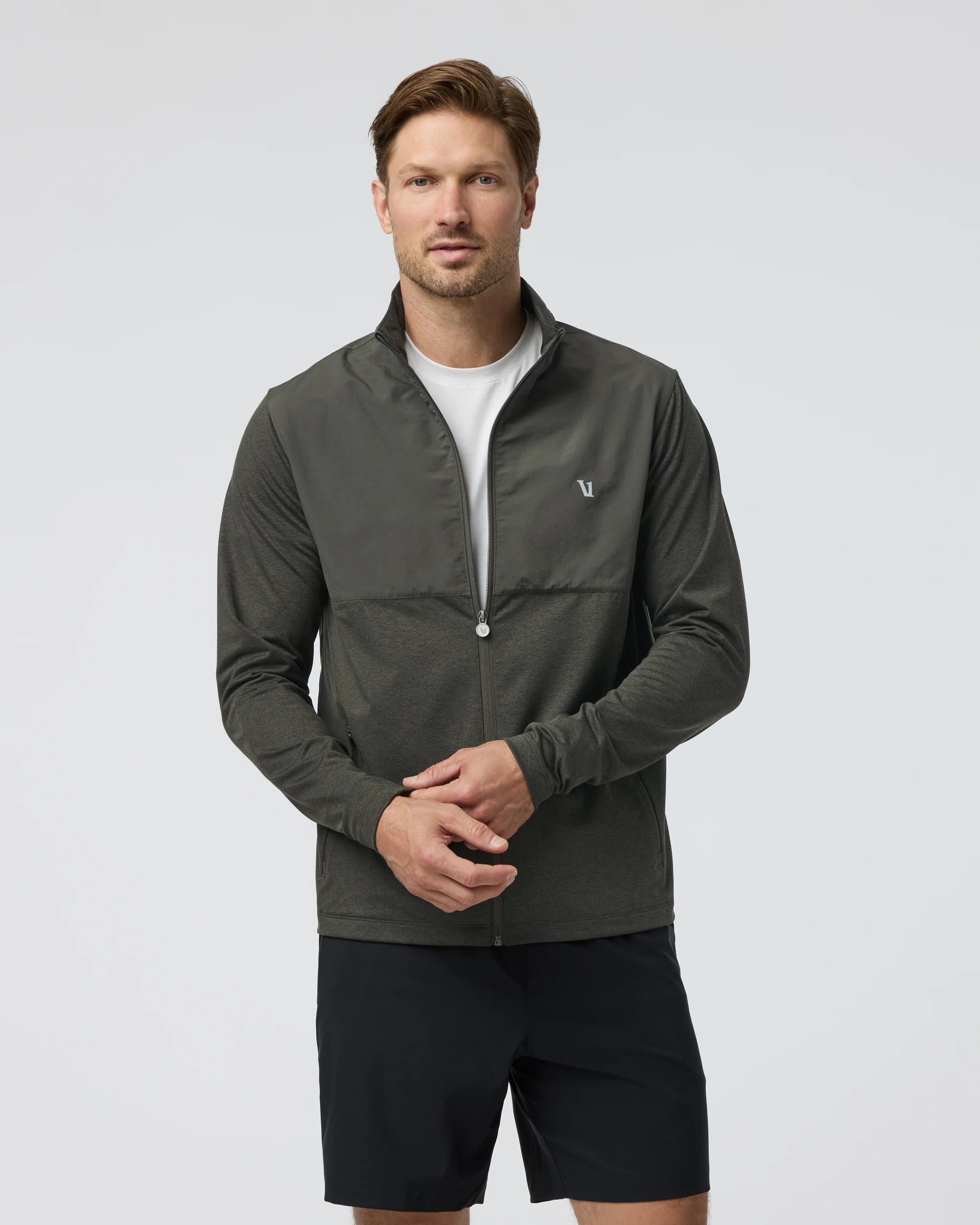 Sunday Element Track Jacket | Kale Heather