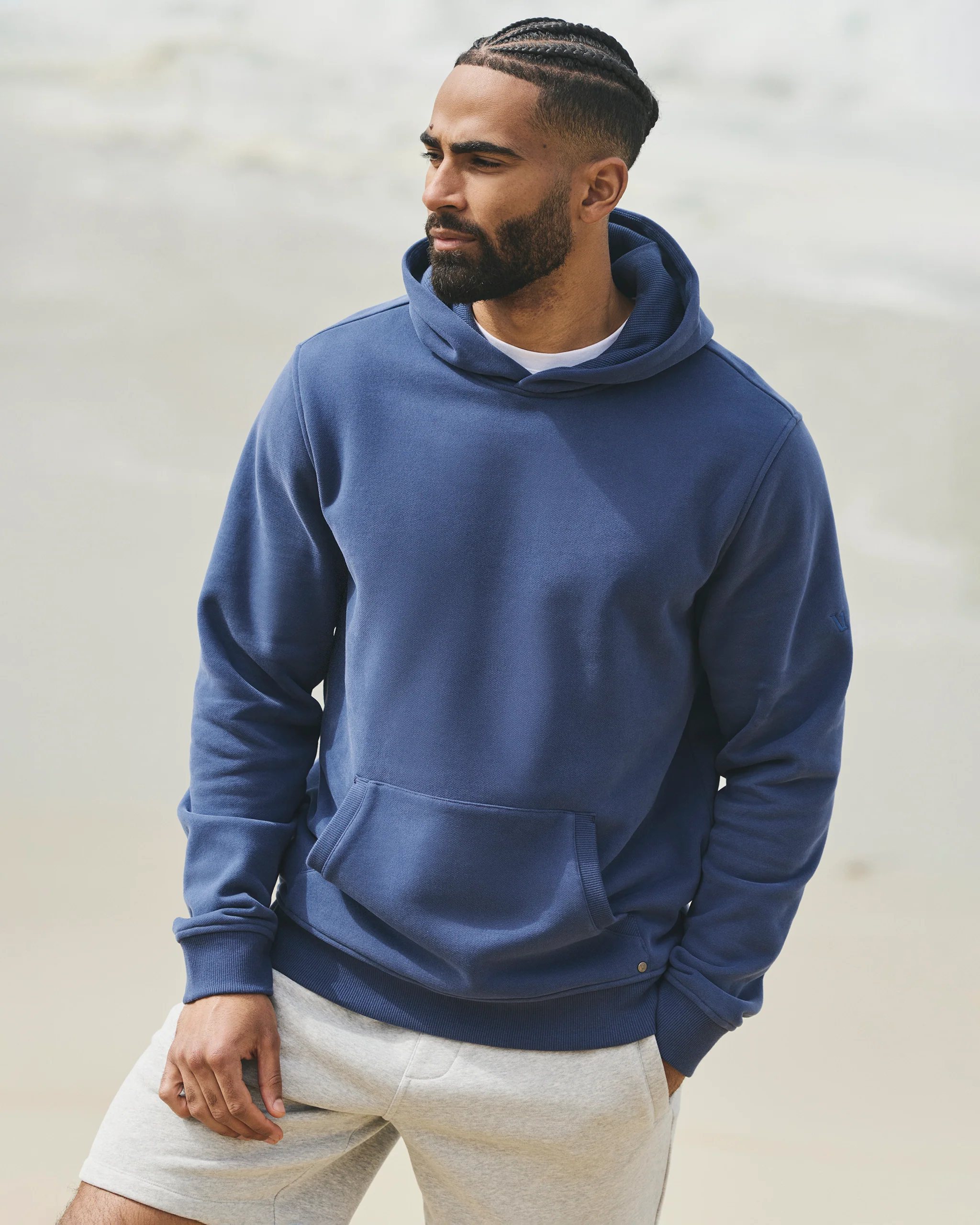 Seaside Pullover Hoodie | French Blue