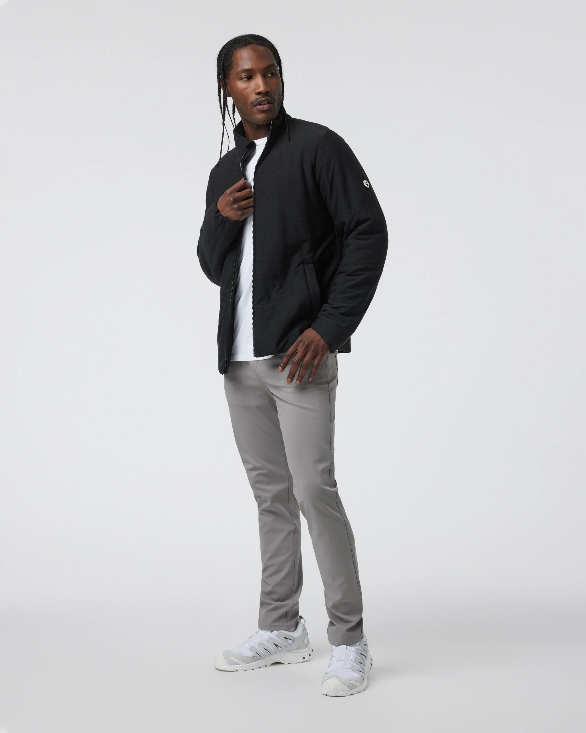 Ponto Insulated Jacket | Black Heather