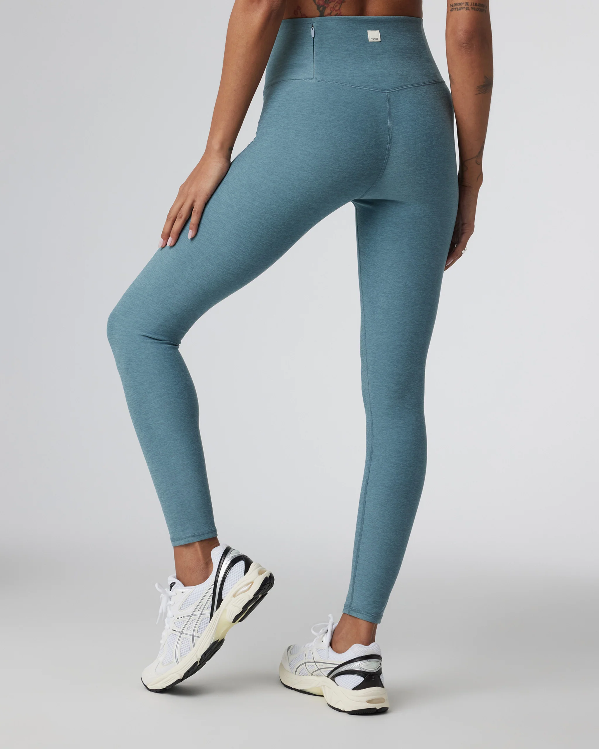 Clean Elevation Legging | Smoke Blue Heather