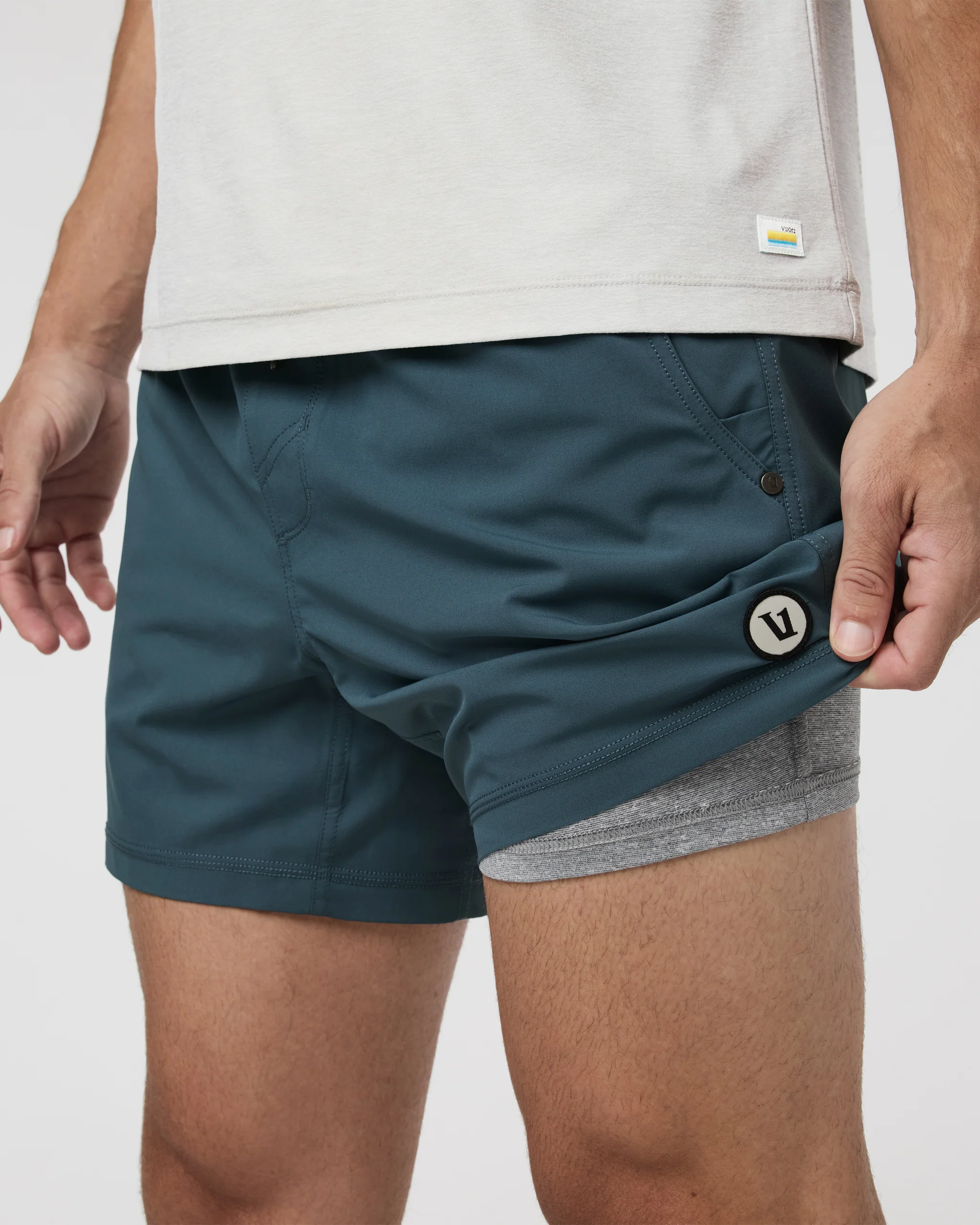 Kore Short Lined 5" | Light Deep Sea