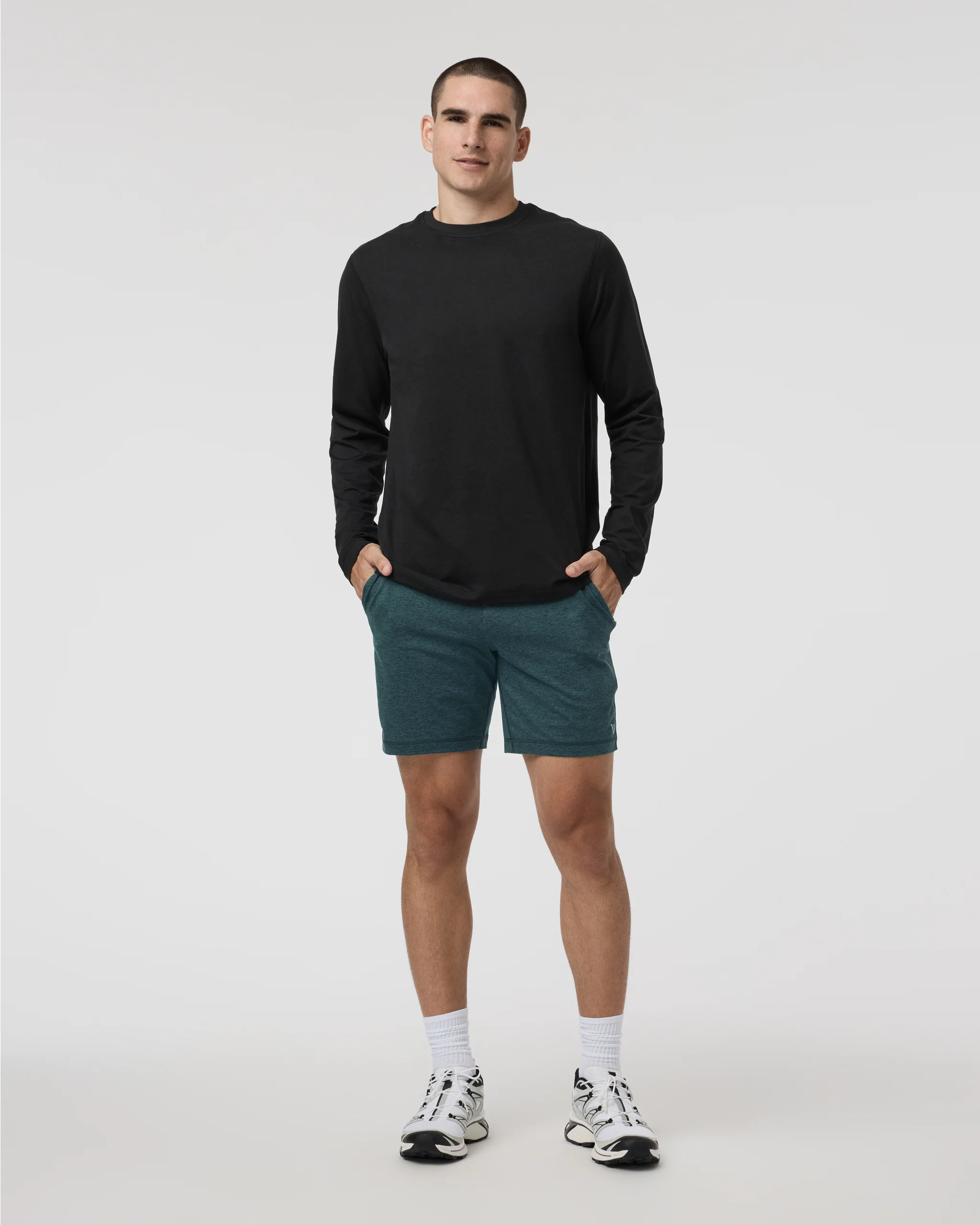 Ponto Performance Short 7" | Deep Sea Heather