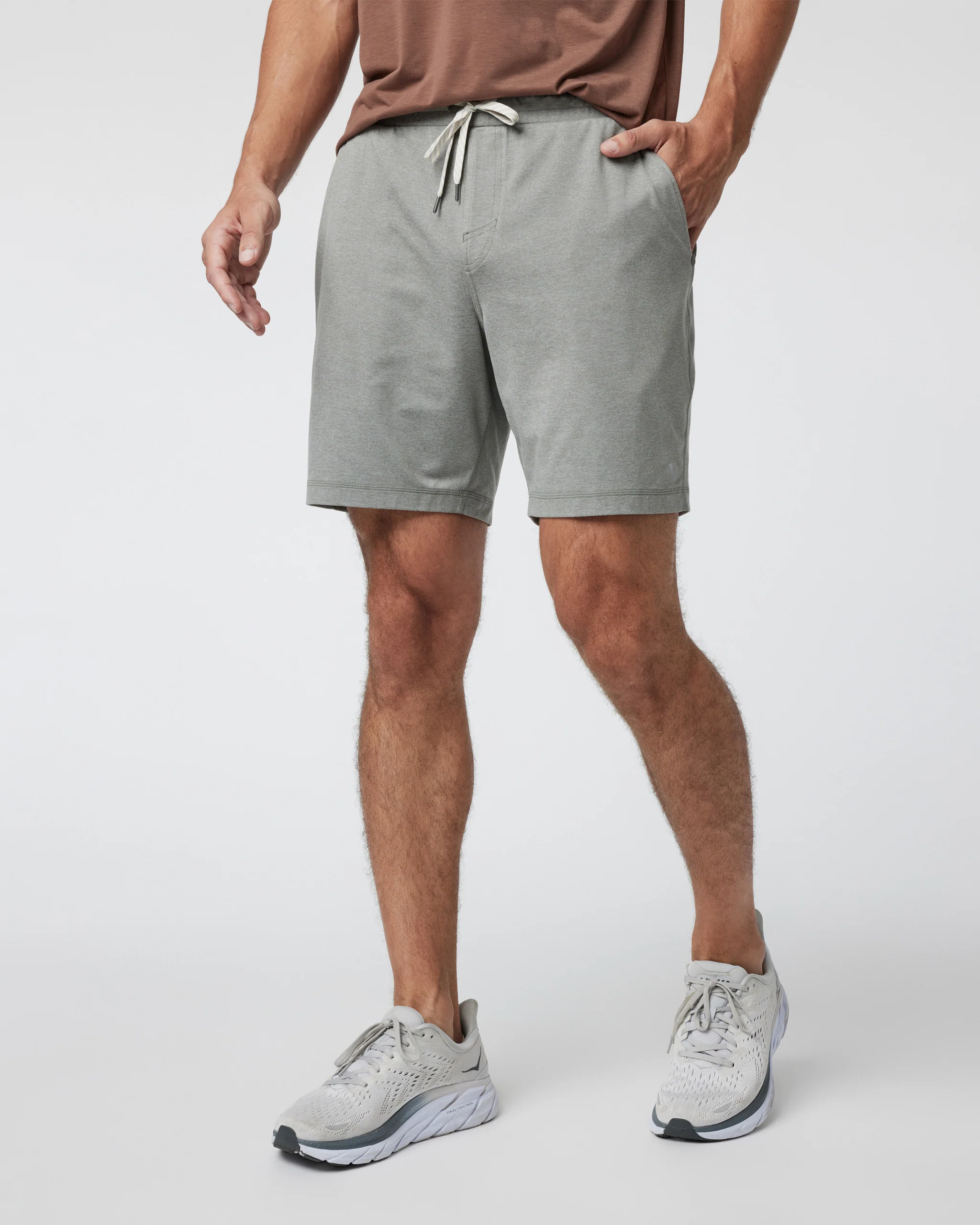 Ponto Performance Short 7" | Driftwood Heather