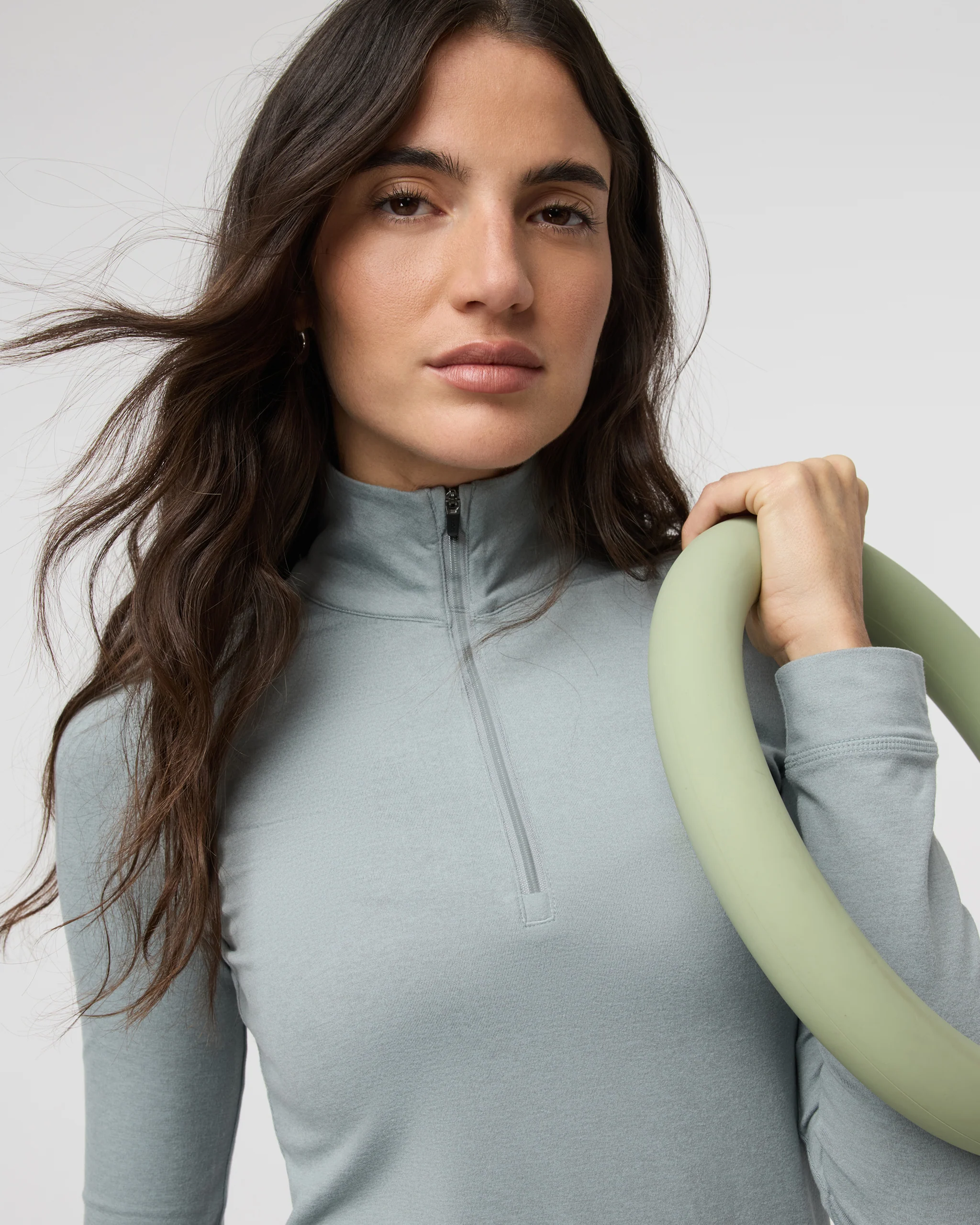 16851-halo-essential-half-zip-chalk-blue-heather-1.webp Halo Essential Half Zip | Chalk Blue Heather