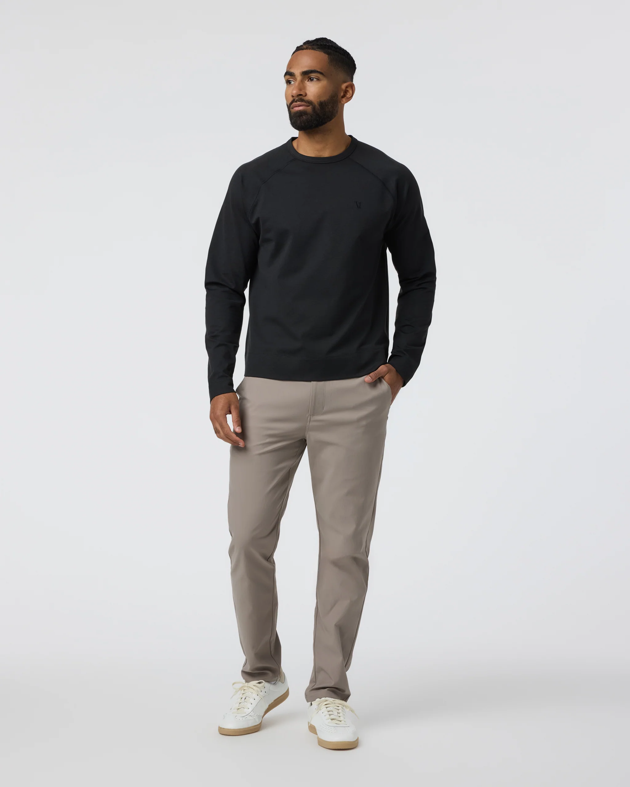 Coronado Crew | Black Heather