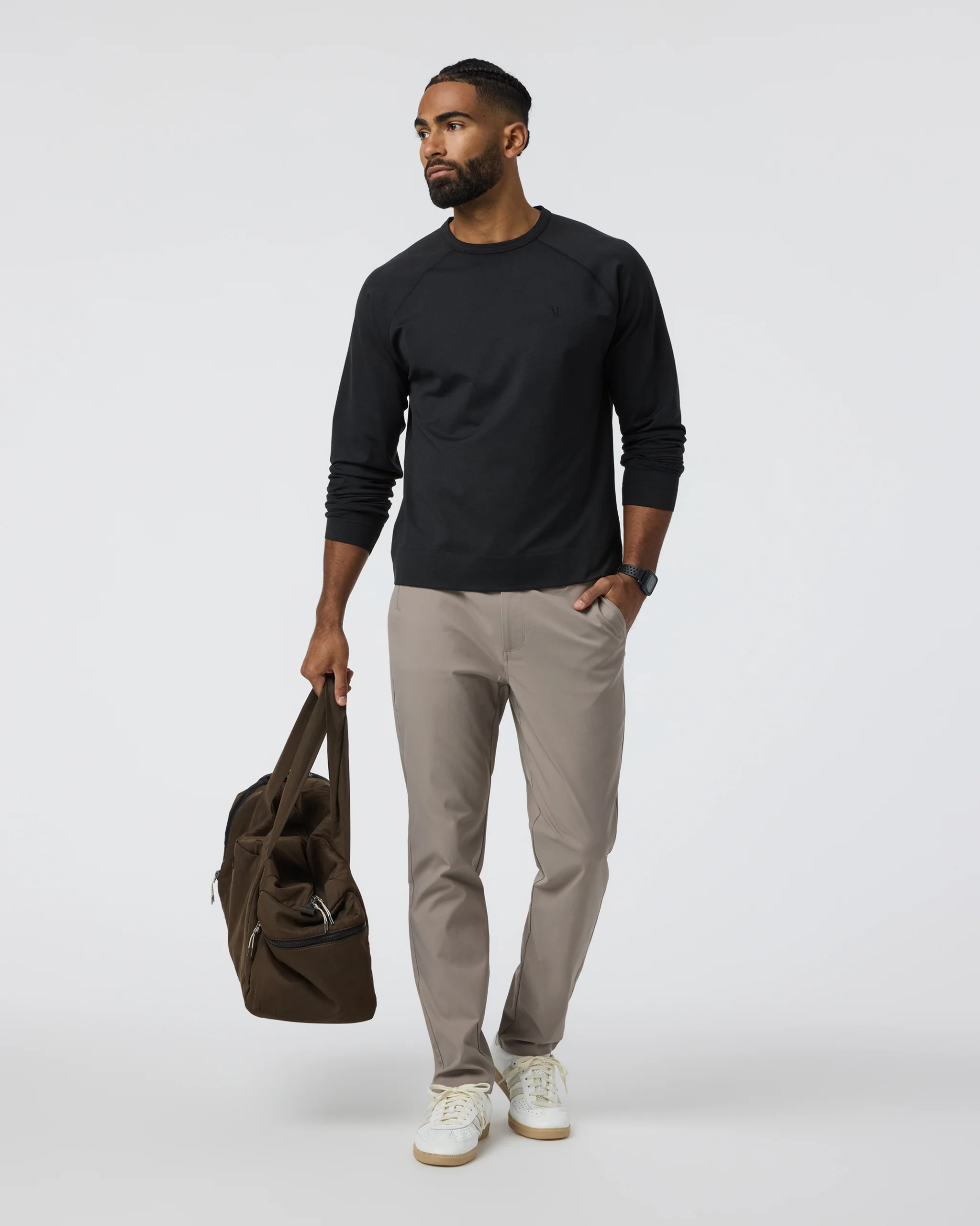 Coronado Crew | Black Heather