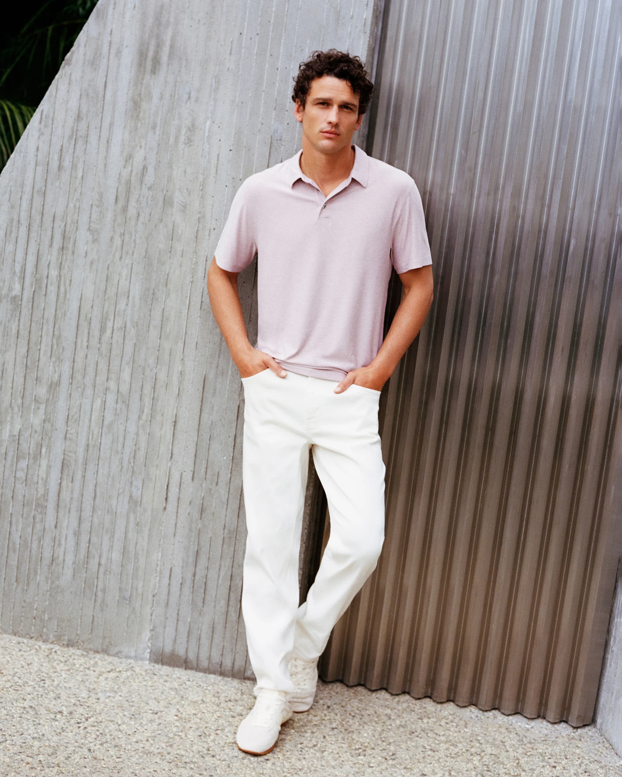 17014-strato-tech-polo-faded-rose-heather-1.webp Strato Tech Polo | Faded Rose Heather