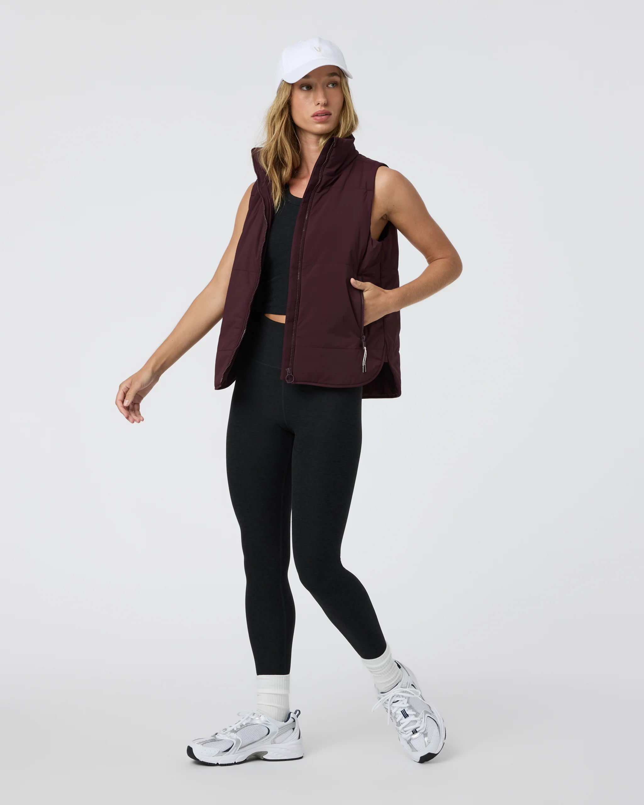 Canyon Insulated Vest | Cerise