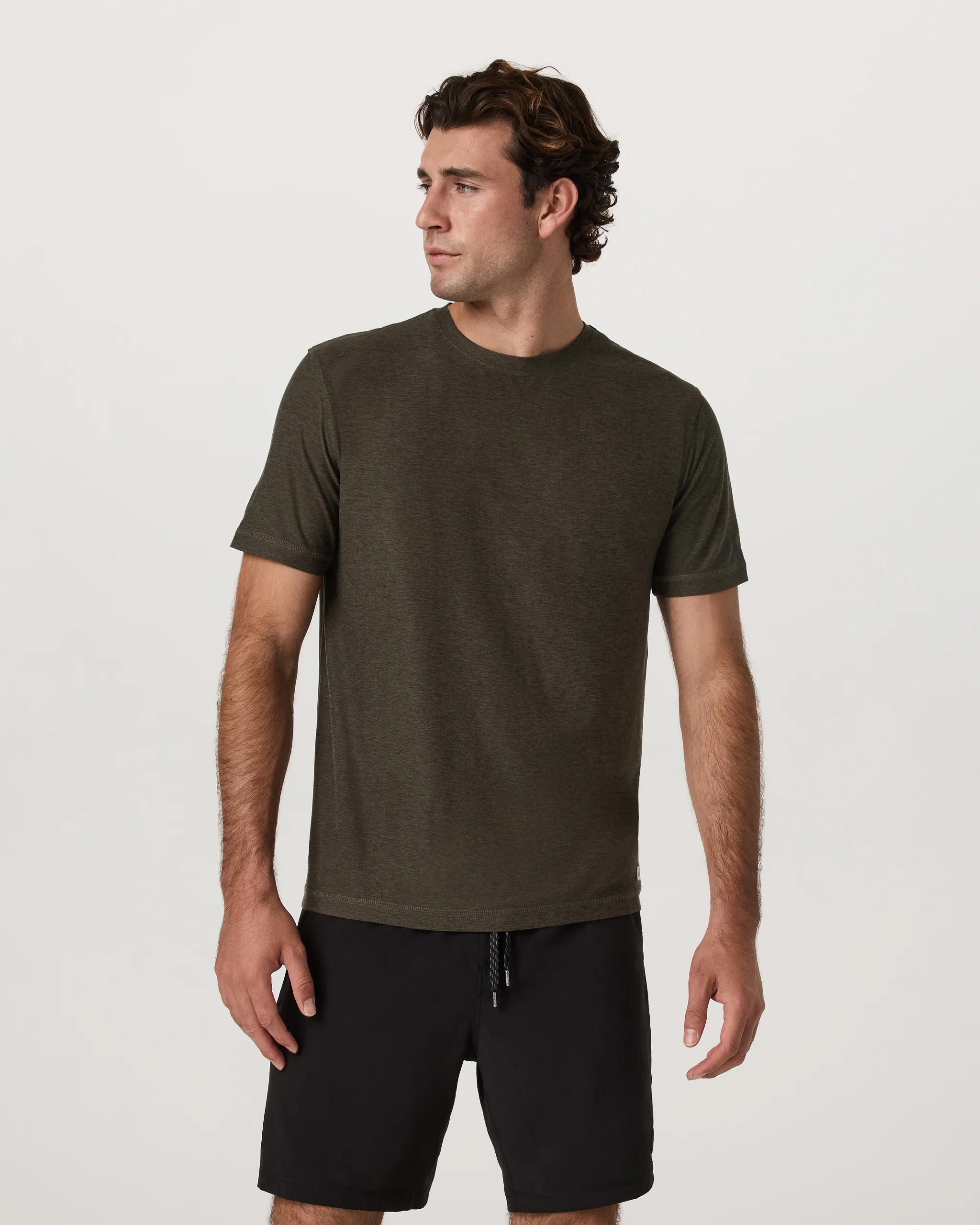 Strato Tech Tee | Dark Oregano Heather
